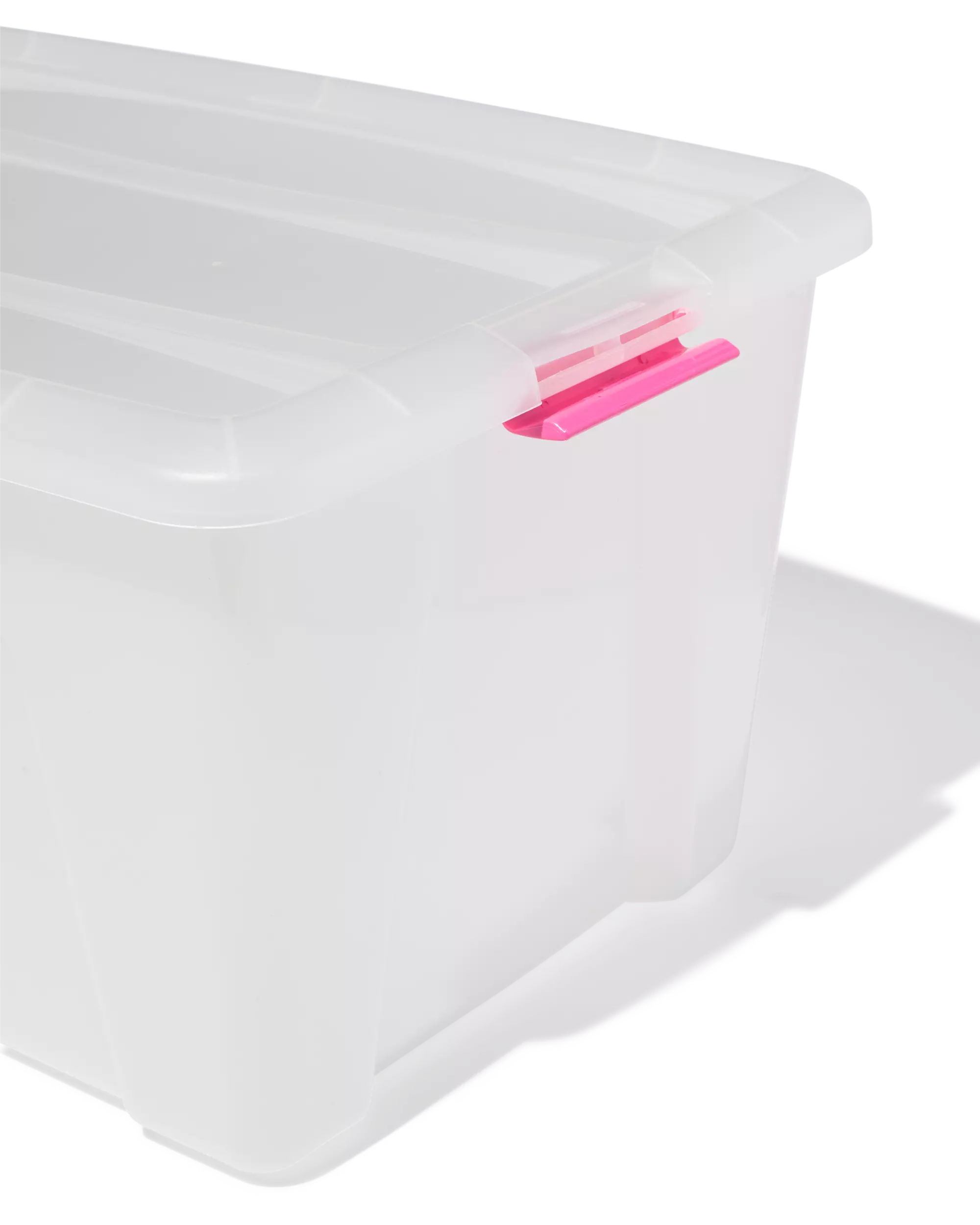 opbergbox 45L Tokyo transparant 58x39.5x30 recycled