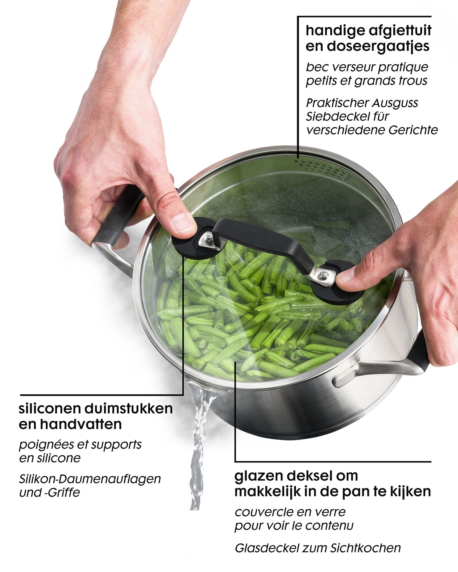 marmite &agrave; soupe &Oslash;24 cm Milano marmite 24 cm Milano - 80180053 - HEMA