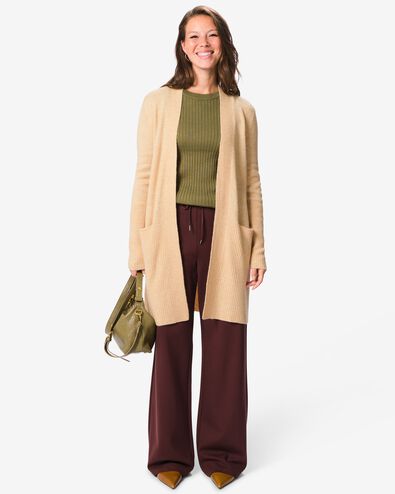 damesvest Lana acryl beige beige - 36307220BEIGE - HEMA