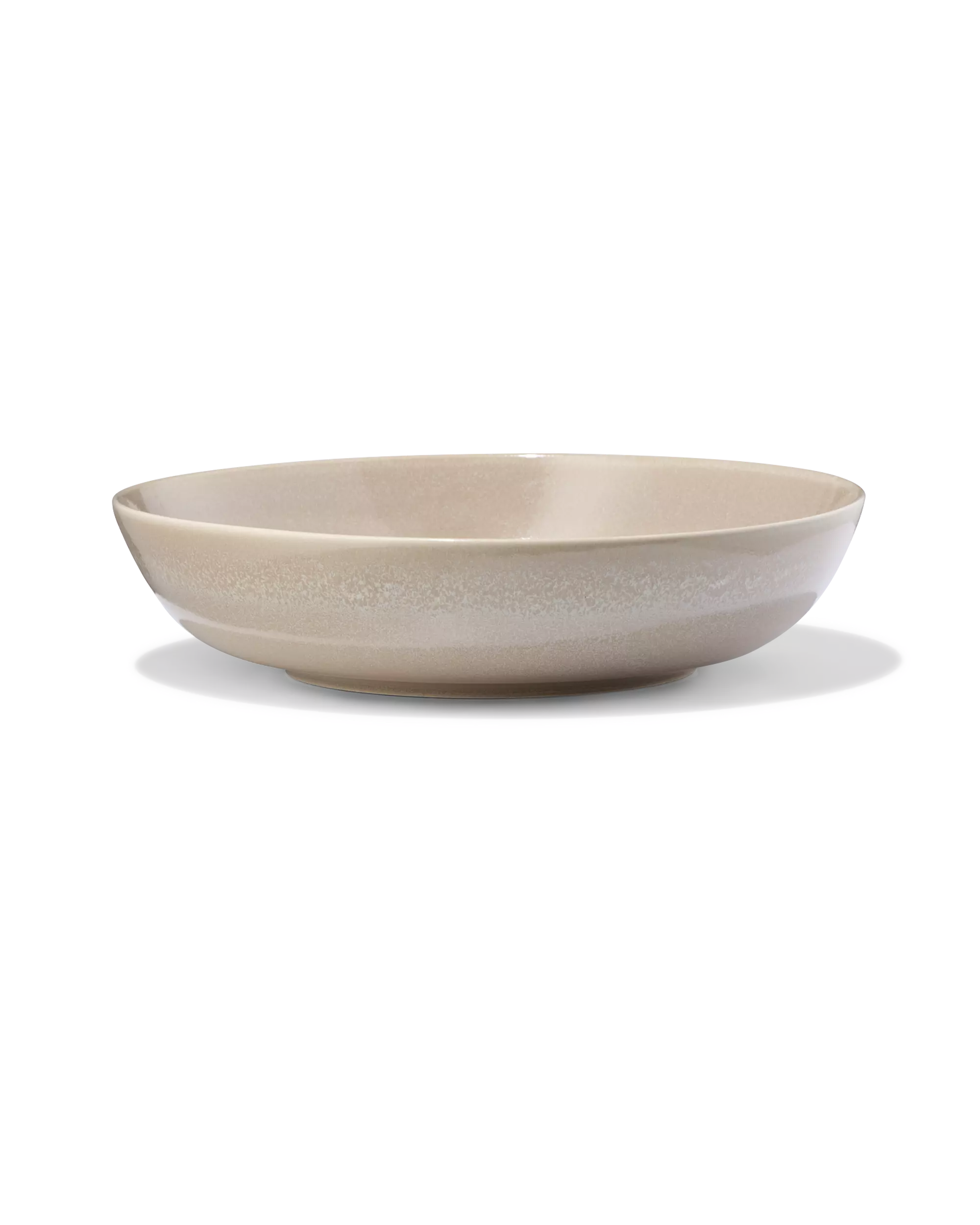 diep bord Ø22cm Puur aardewerk beige