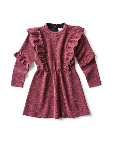 robe enfant coupe classique jersey rose rose - 30899005PINK - HEMA