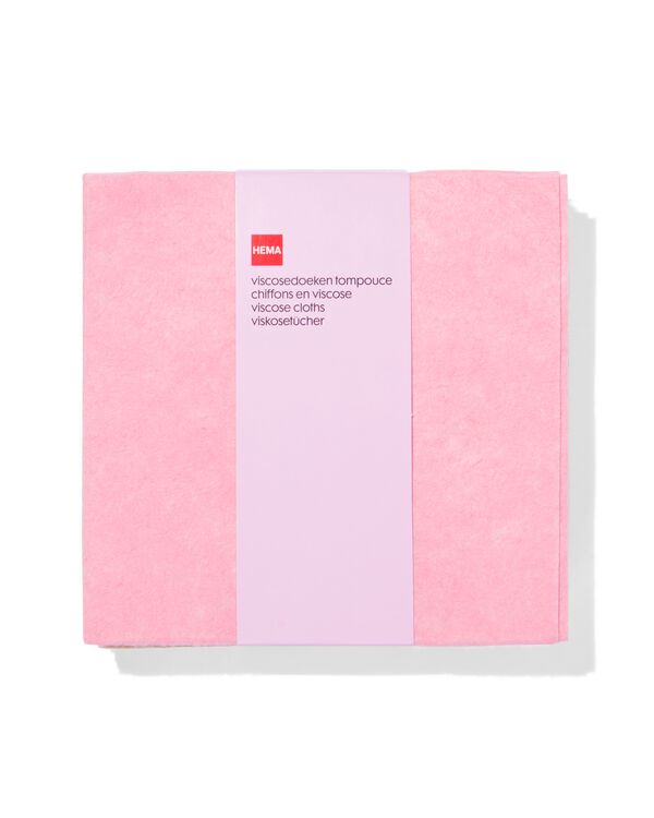 lingettes viscose 40x40 cm tompouce - 10 pi&egrave;ces - 20540047 - HEMA