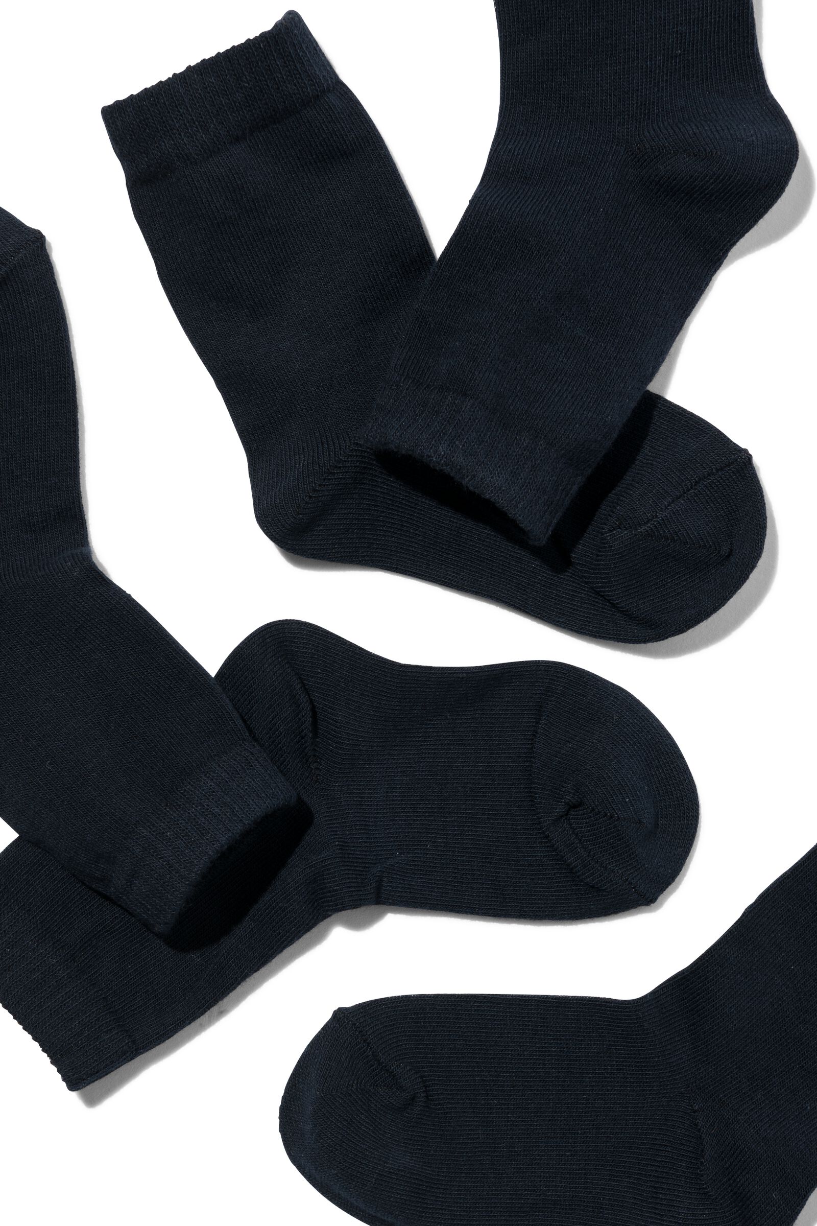 5er-Pack Kinder-Socken dunkelblau dunkelblau - 4369710DARKBLUE - HEMA