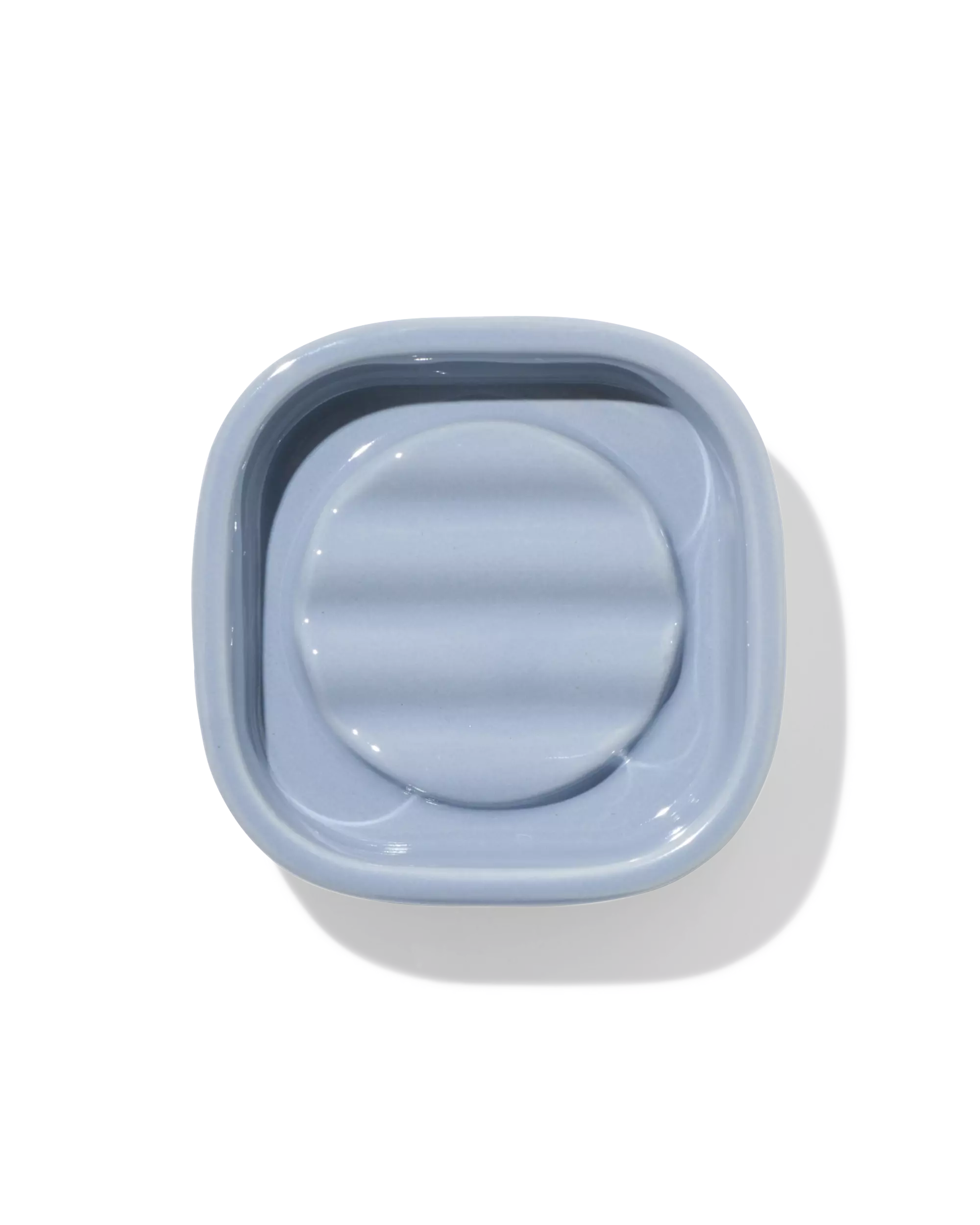 porte-savon céramique bleue