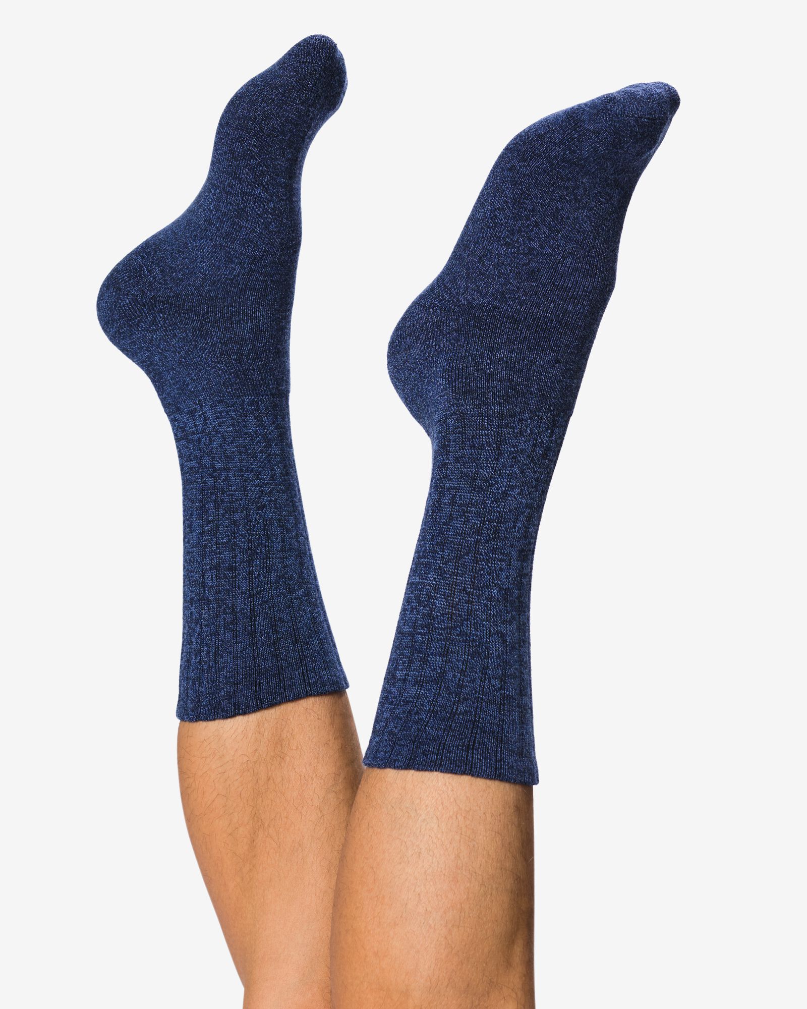 heren thermosokken  donkerblauw donkerblauw - 4180190DARKBLUE - HEMA