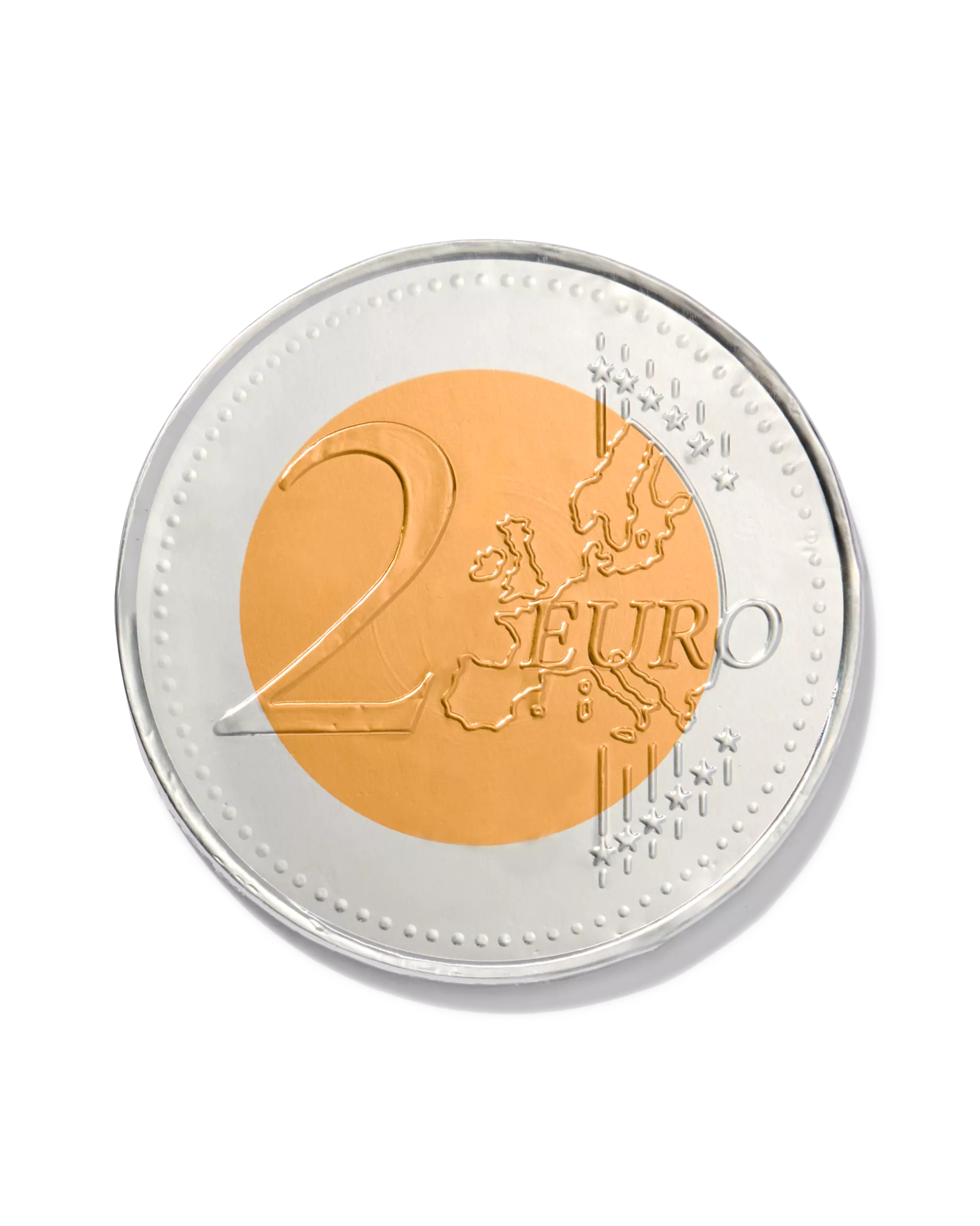 melkchocolade 2-euro munt 80g