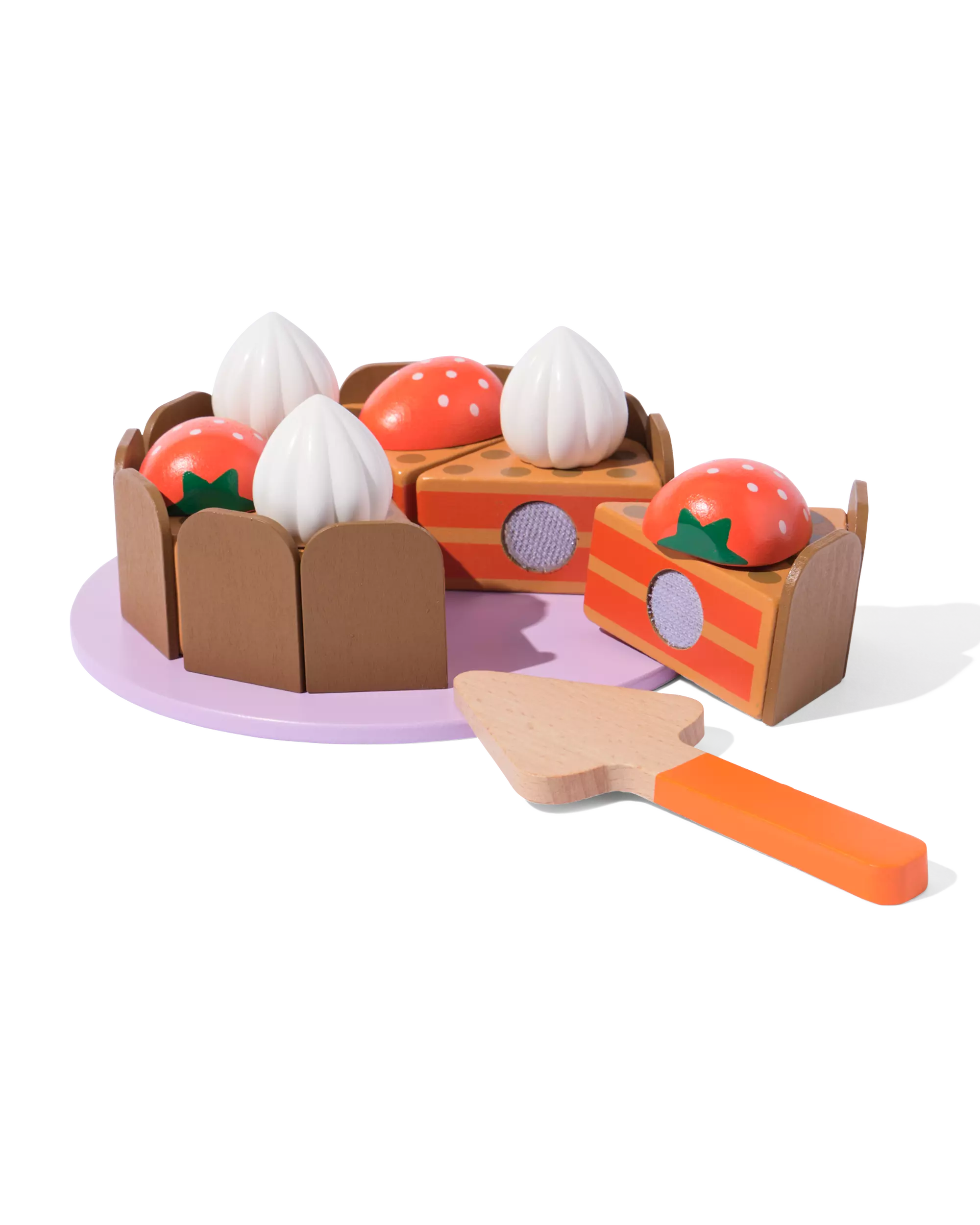 gâteau au chocolat en bois