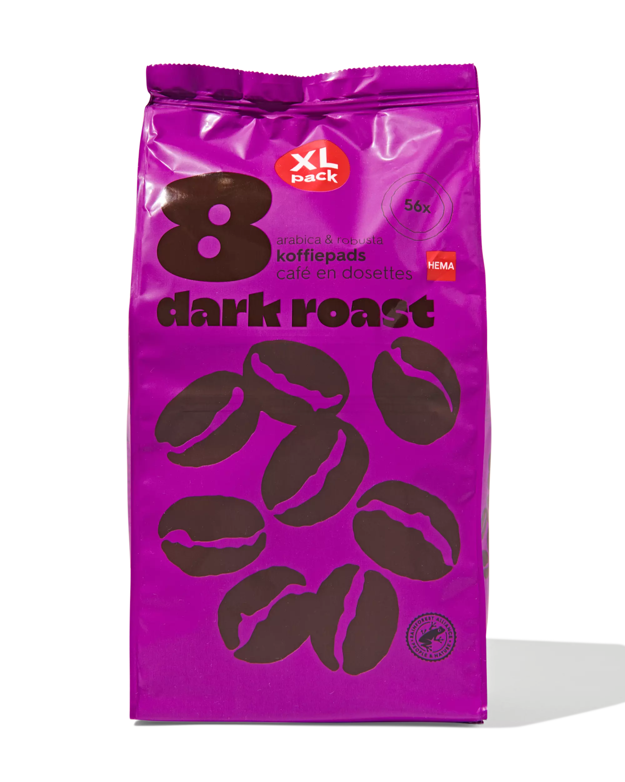 Kaffeepads dark roast – 56 Stück