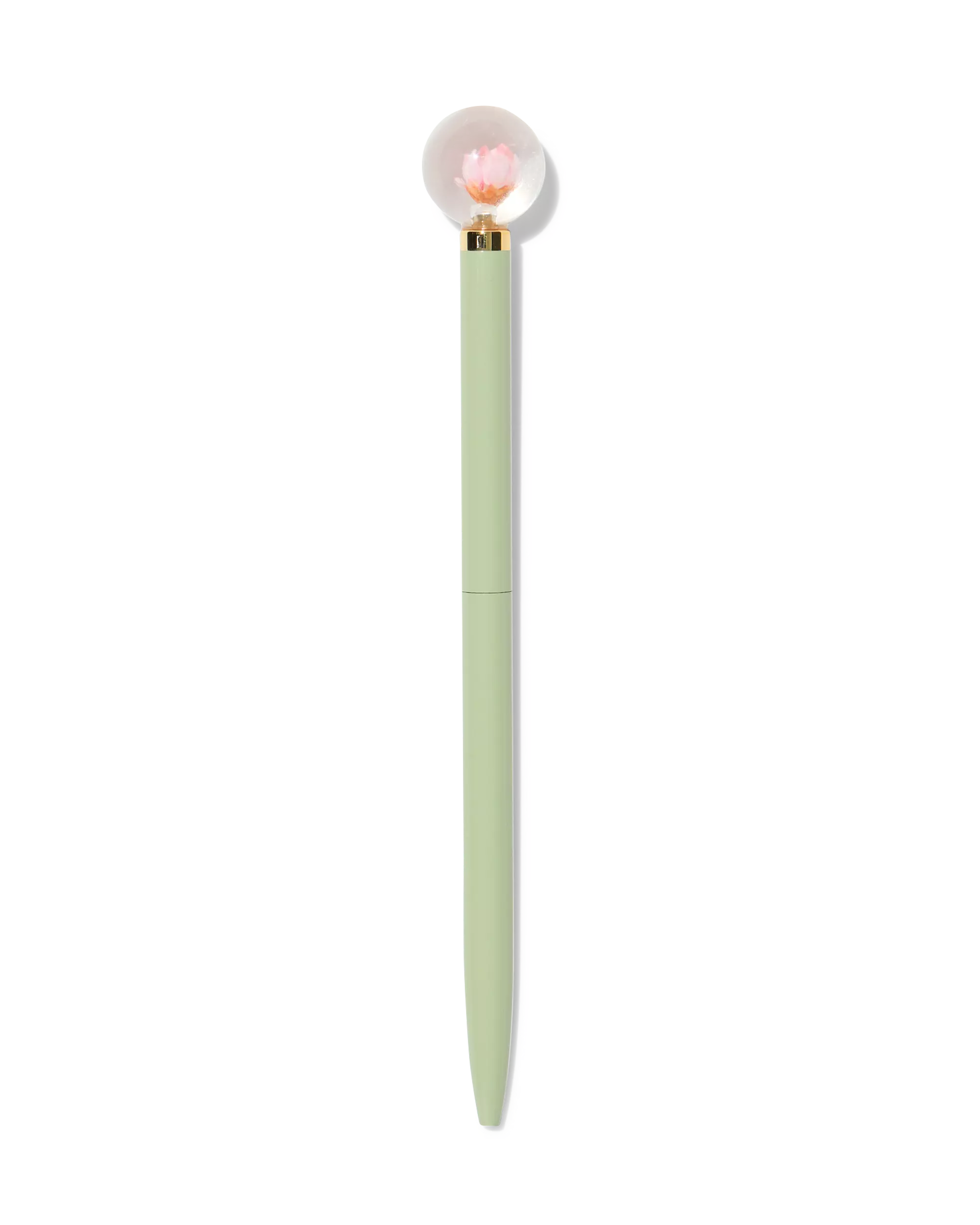 stylo à bille avec fleur