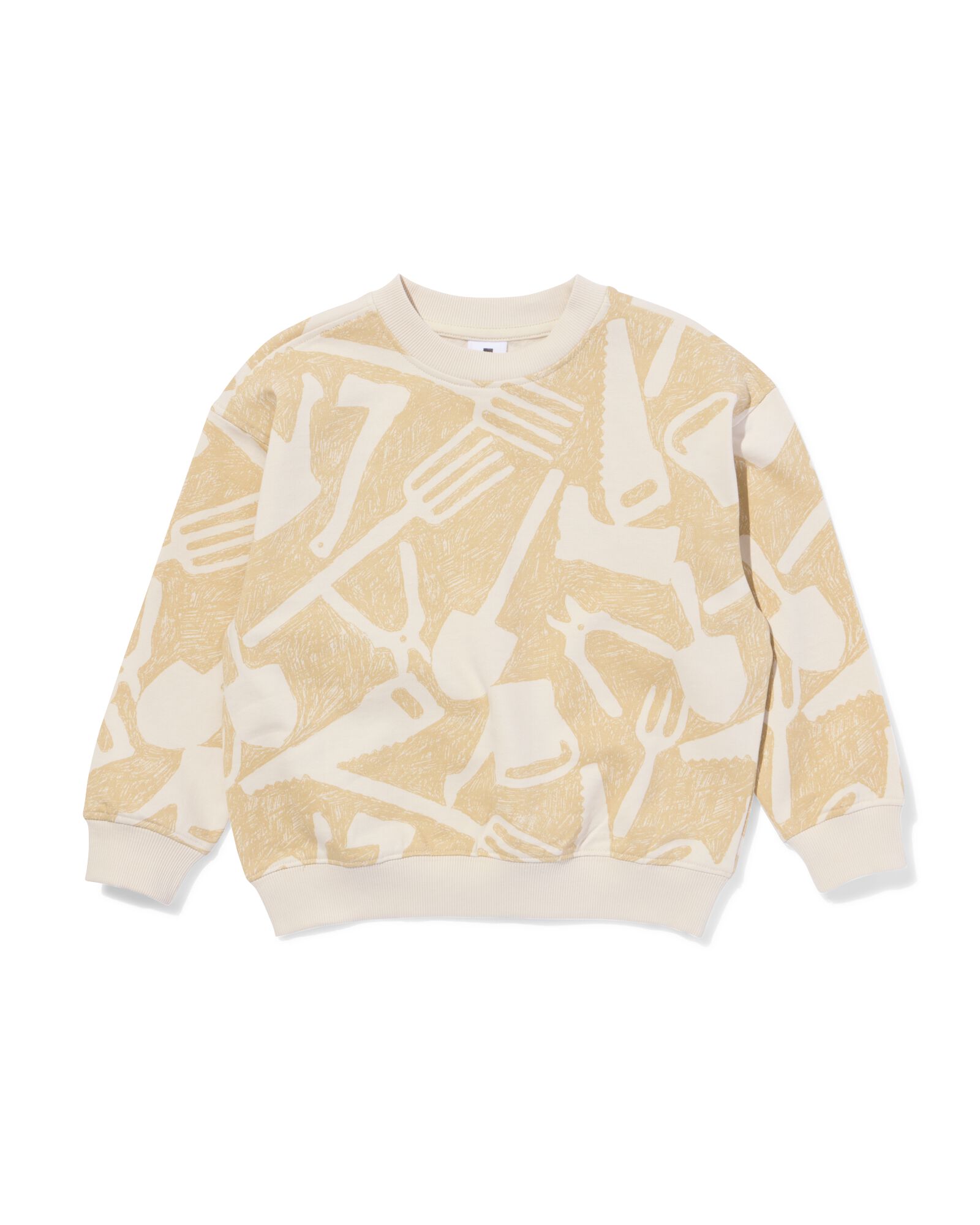 kindertrui gereedschap beige beige - 30722014BEIGE - HEMA