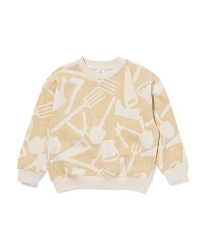 kindertrui gereedschap beige beige - 30722014BEIGE - HEMA
