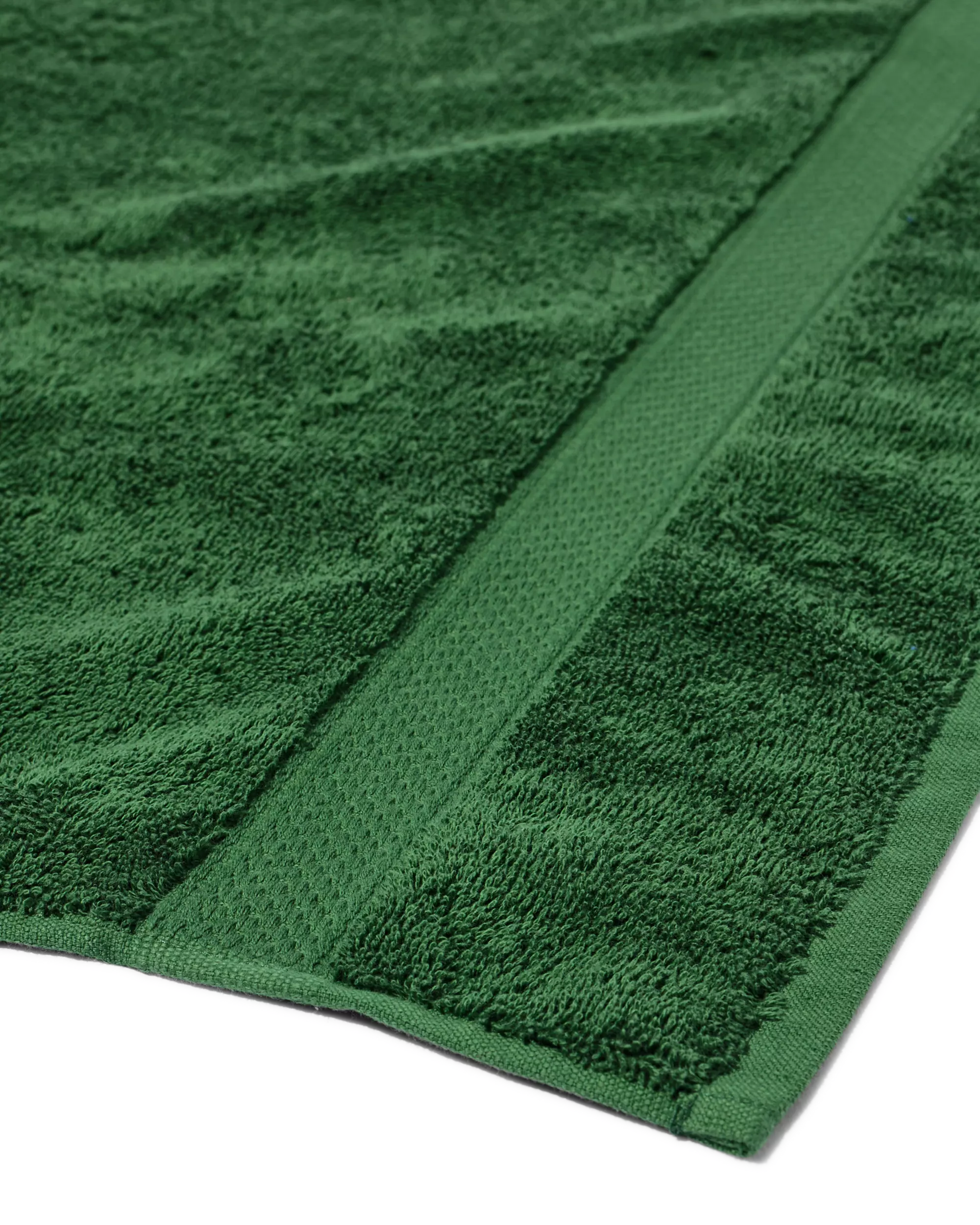 serviette 50x100 cm qualité supérieure vert forêt