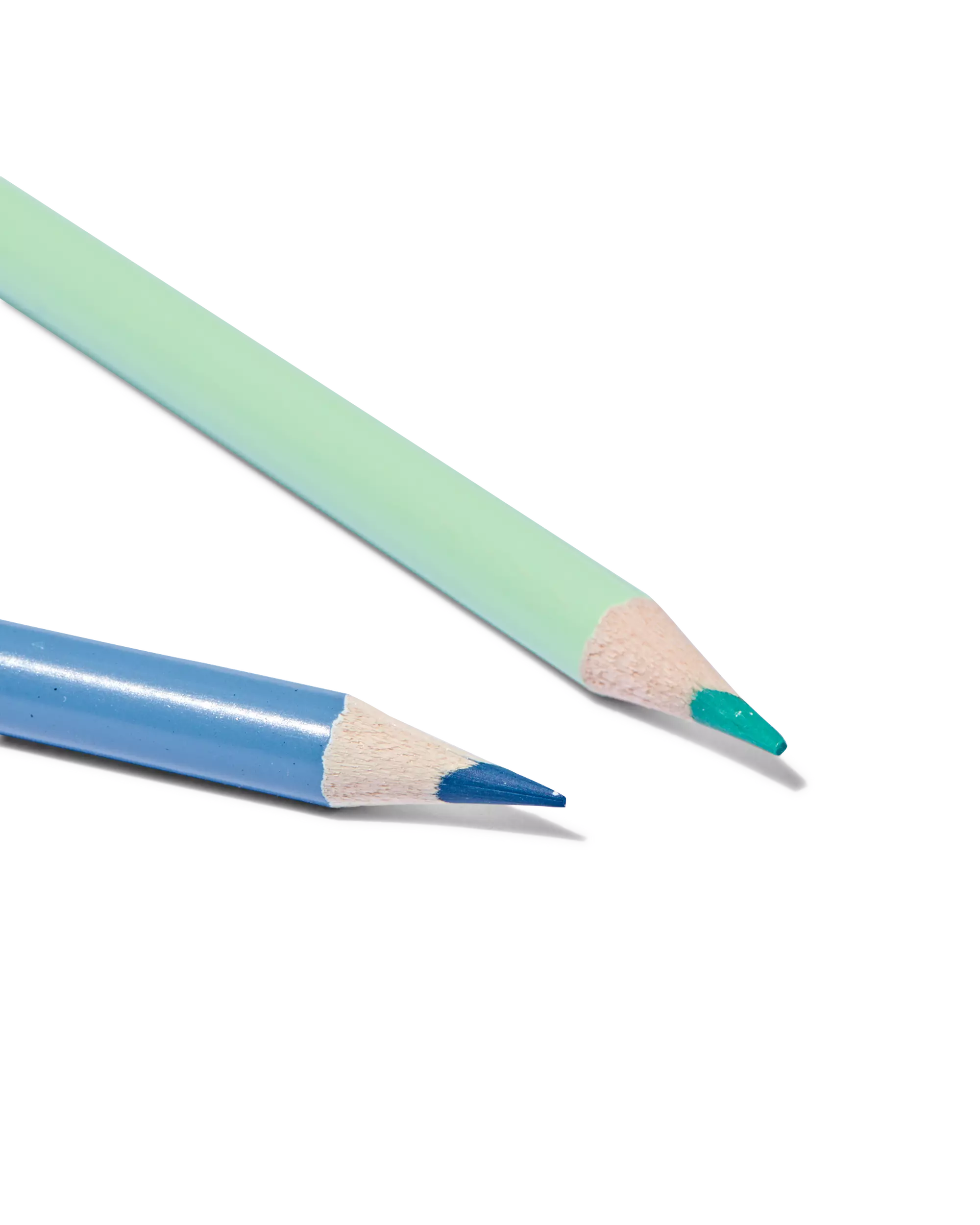 12 crayons de couleur pastel