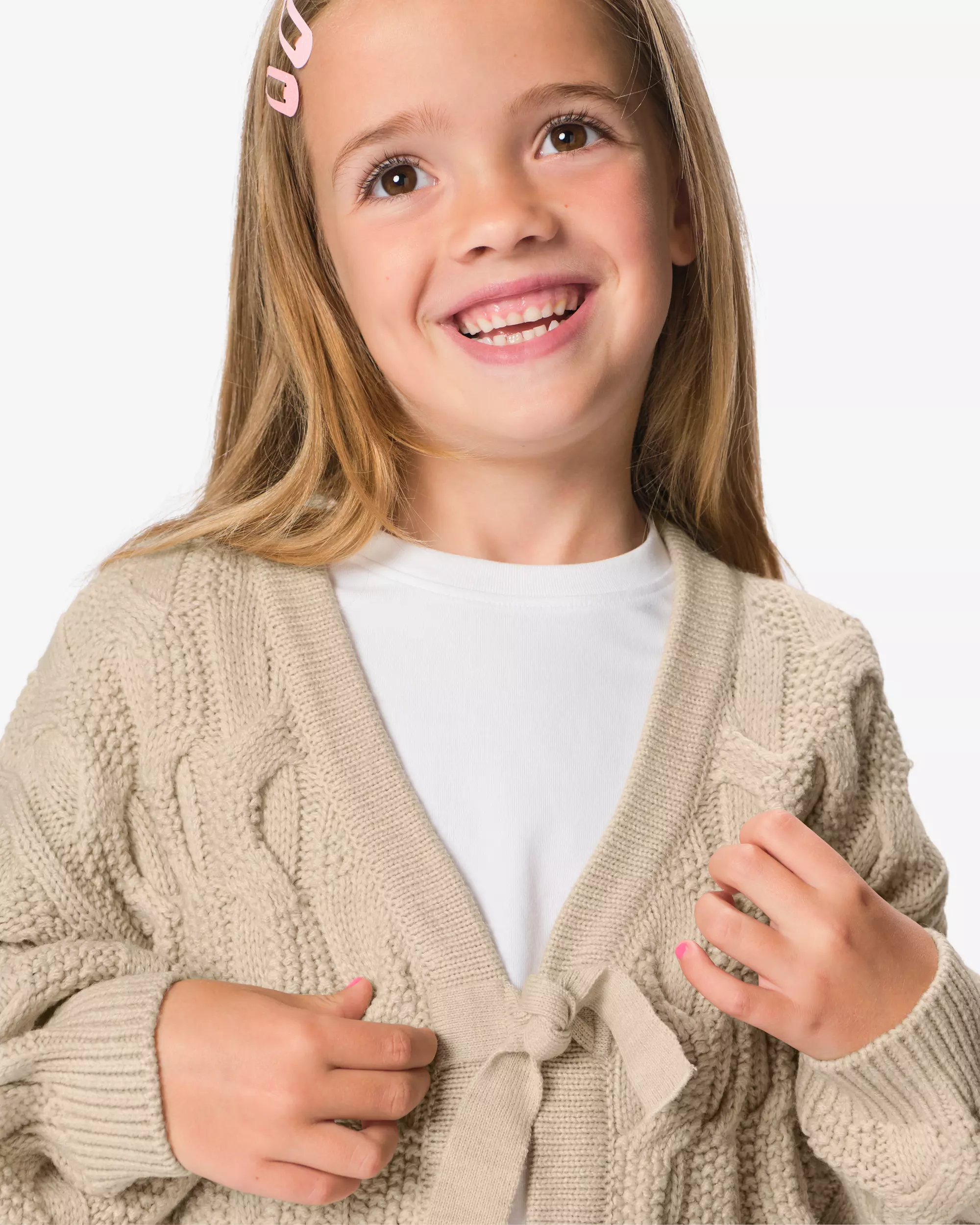 cardigan enfant torsades