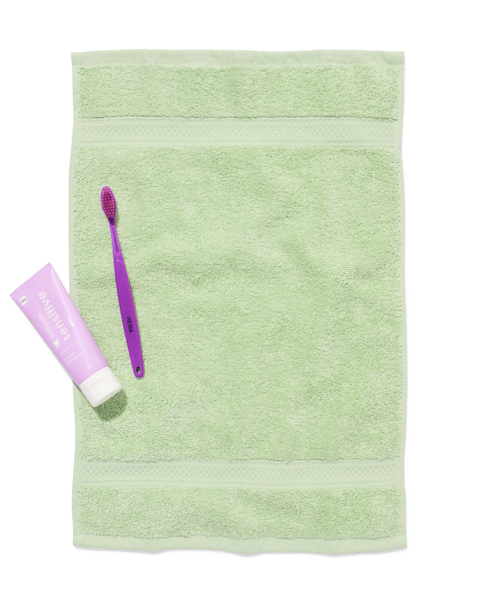 petite serviette 33x50 cm qualit&eacute; sup&eacute;rieure vert citron vert lime petite serviette - 5200277 - HEMA