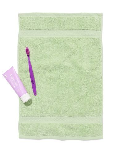 petite serviette 33x50 cm qualit&eacute; sup&eacute;rieure vert citron vert lime petite serviette - 5200277 - HEMA