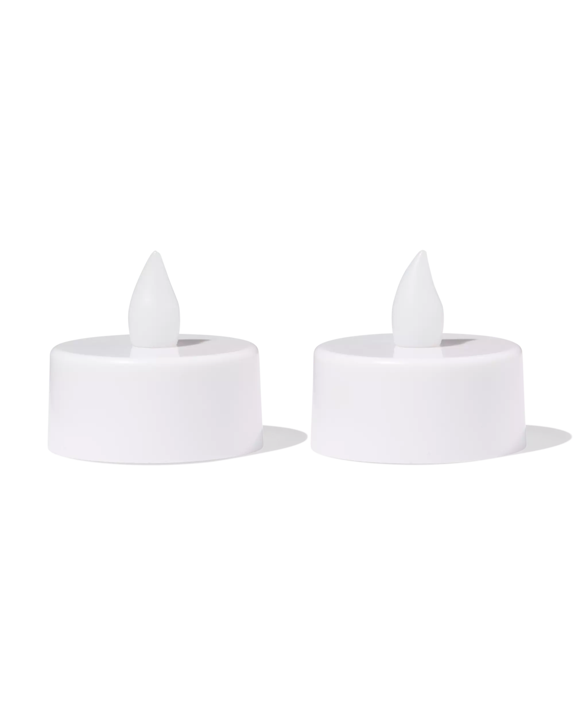 bougies chauffe-plat led blanc