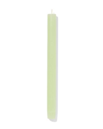 bougies longues rustiques -  27x2,2 cm - vert clair vert clair 2.2 x 27 - 13503295 - HEMA