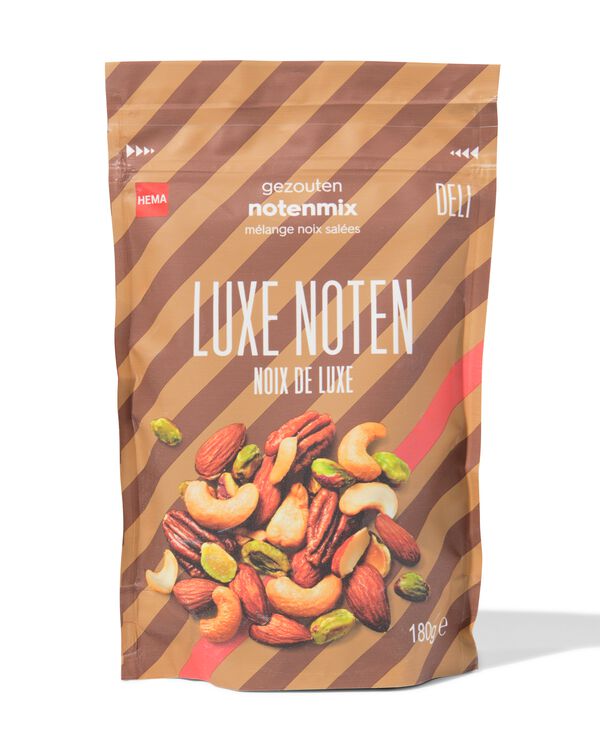 luxe notenmix gezouten 180g - 10650101 - HEMA