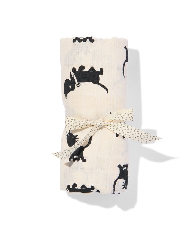 serviette hydrophile Takkie et Siepie 110x110cm XL - 33306060 - HEMA