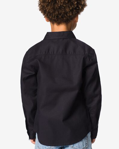 chemise enfant bonhomme en pain d'&eacute;pice noir noir - 30730301BLACK - HEMA