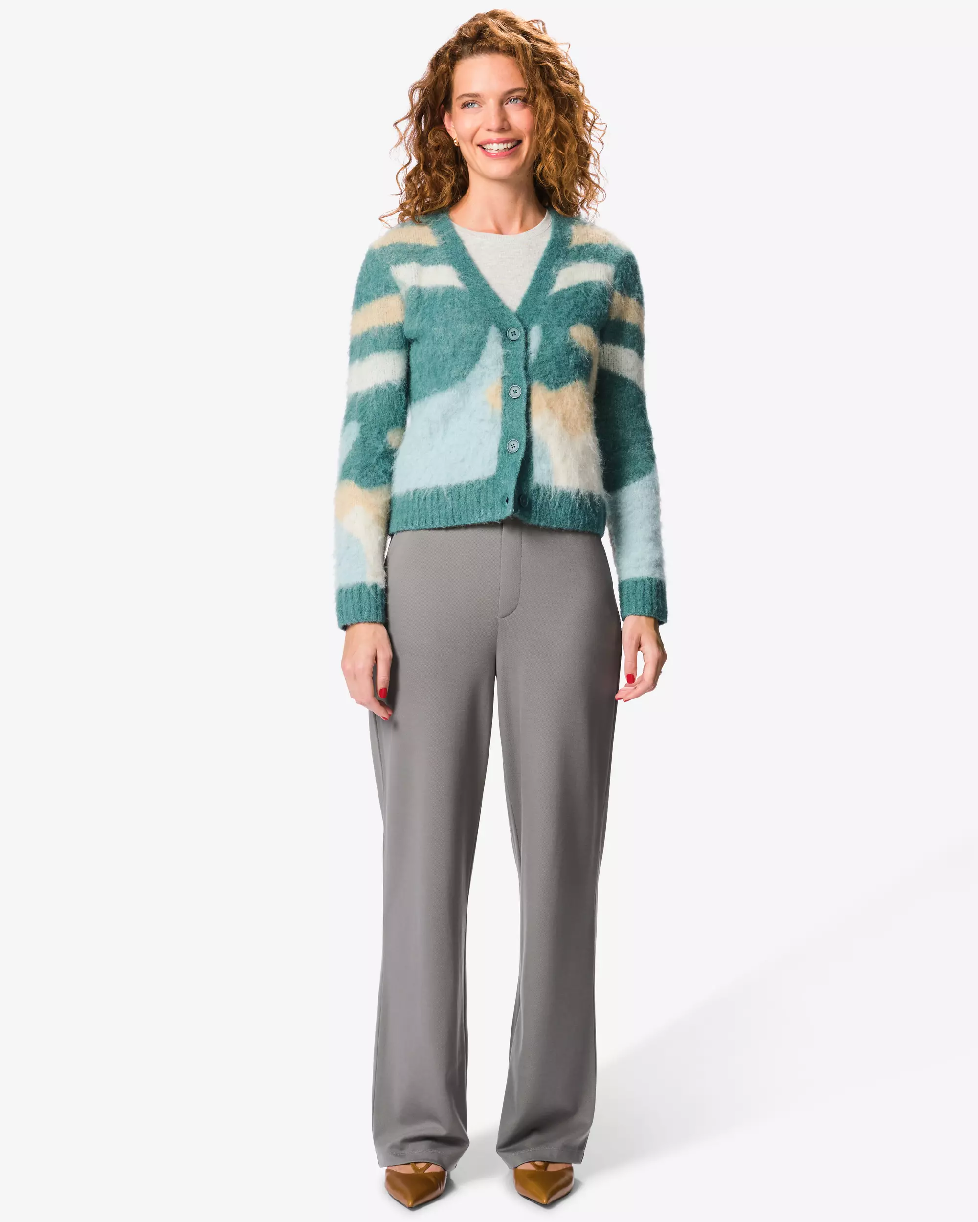 pantalon femme coupe régulière