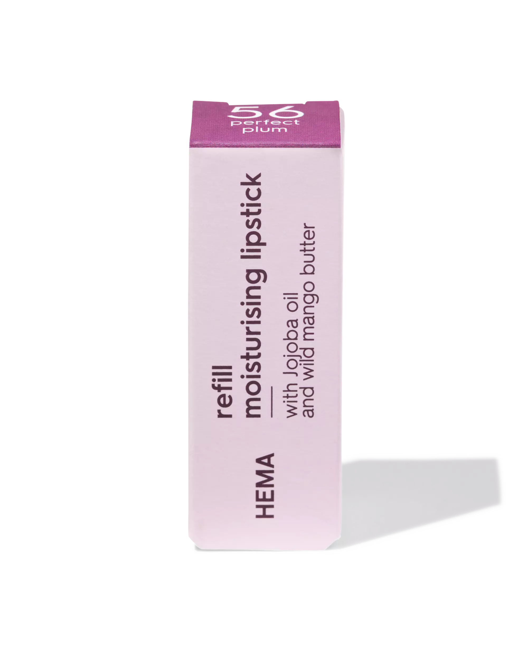 navulling moisturising lipstick 56 perfect plum - creamy