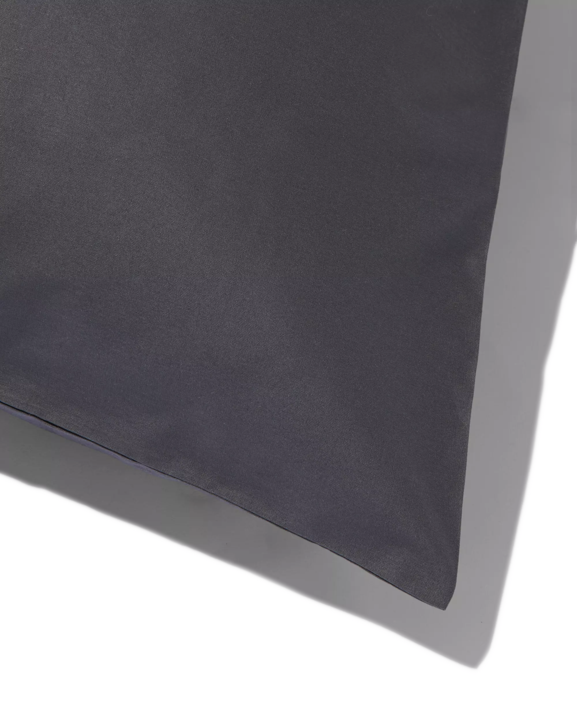2 taies d’oreiller coton doux 60x70 gris foncé