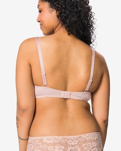 Vorgeformter Spitzen-BH mit B&uuml;gel hellrosa - 21813340LIGHTPINK - HEMA