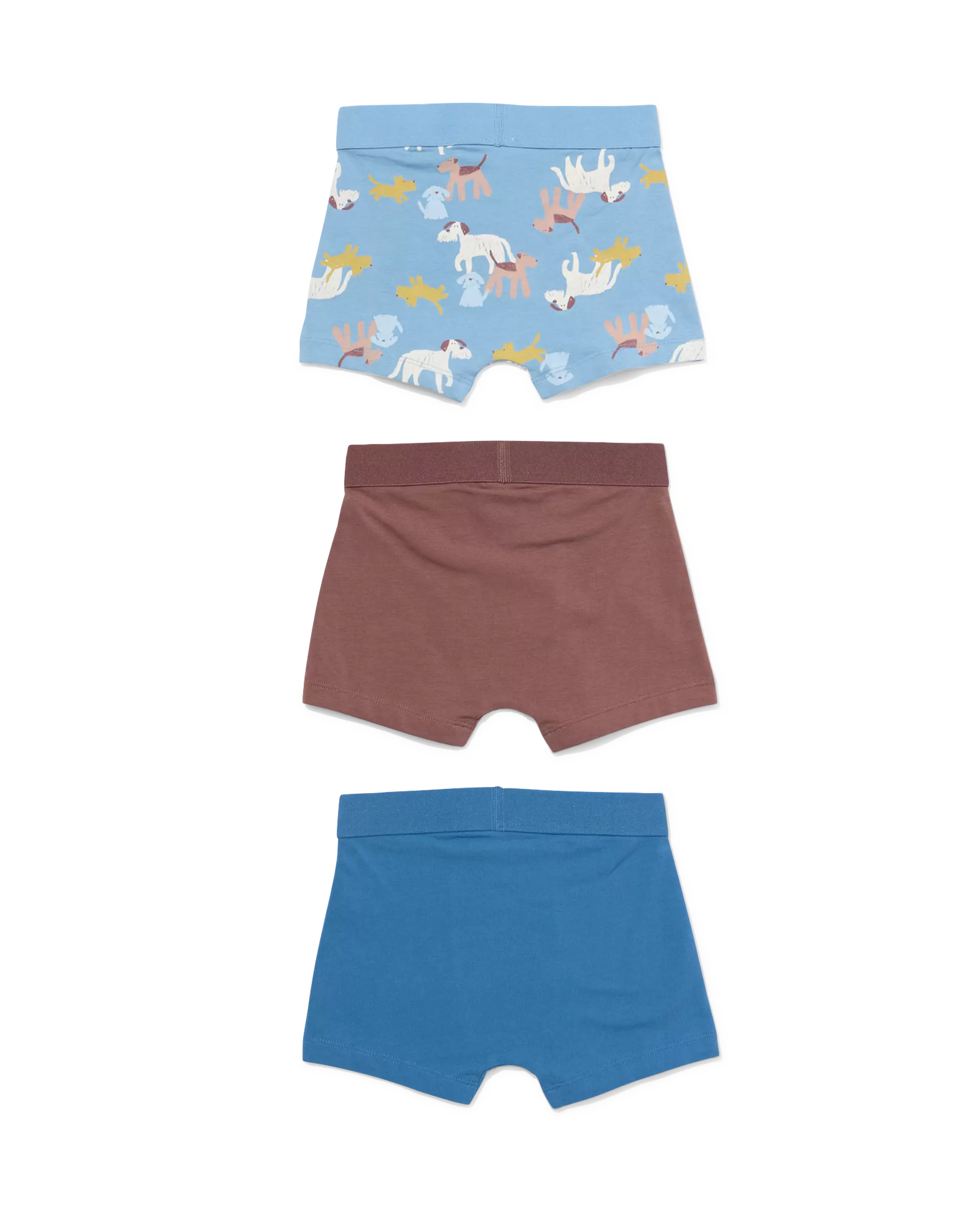 boxers enfant animaux - lot de 3
