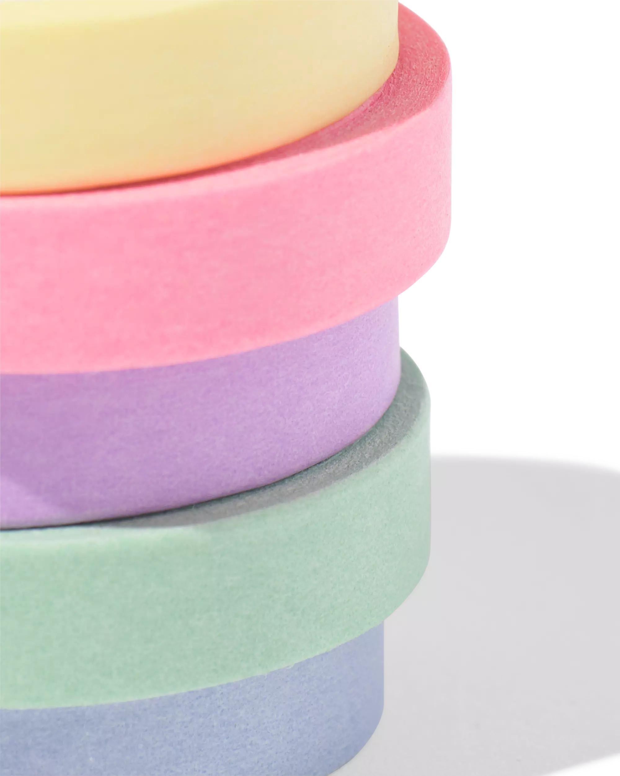 washi tapes regenboog - 5 stuks