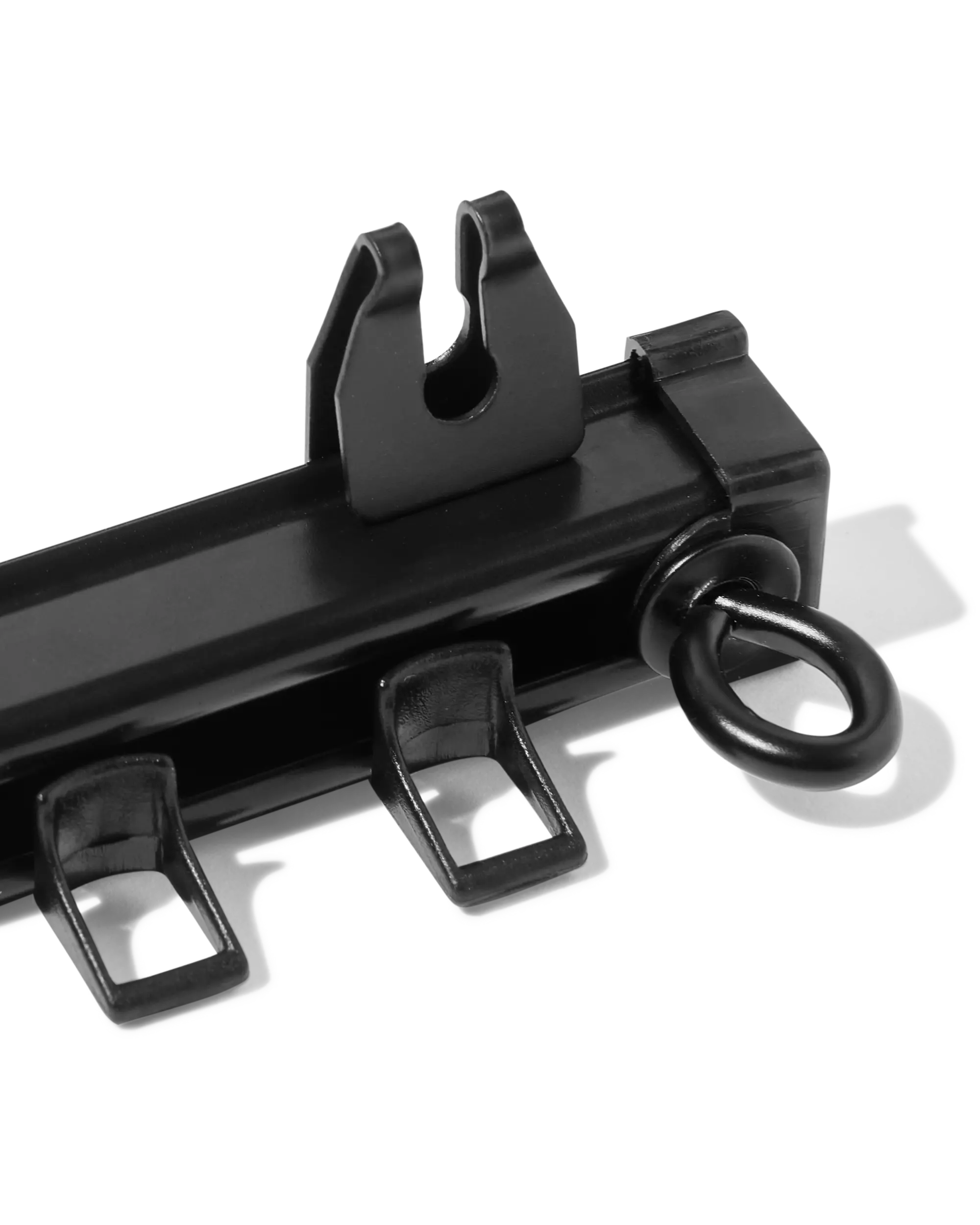 rail en U basique 200 cm noir