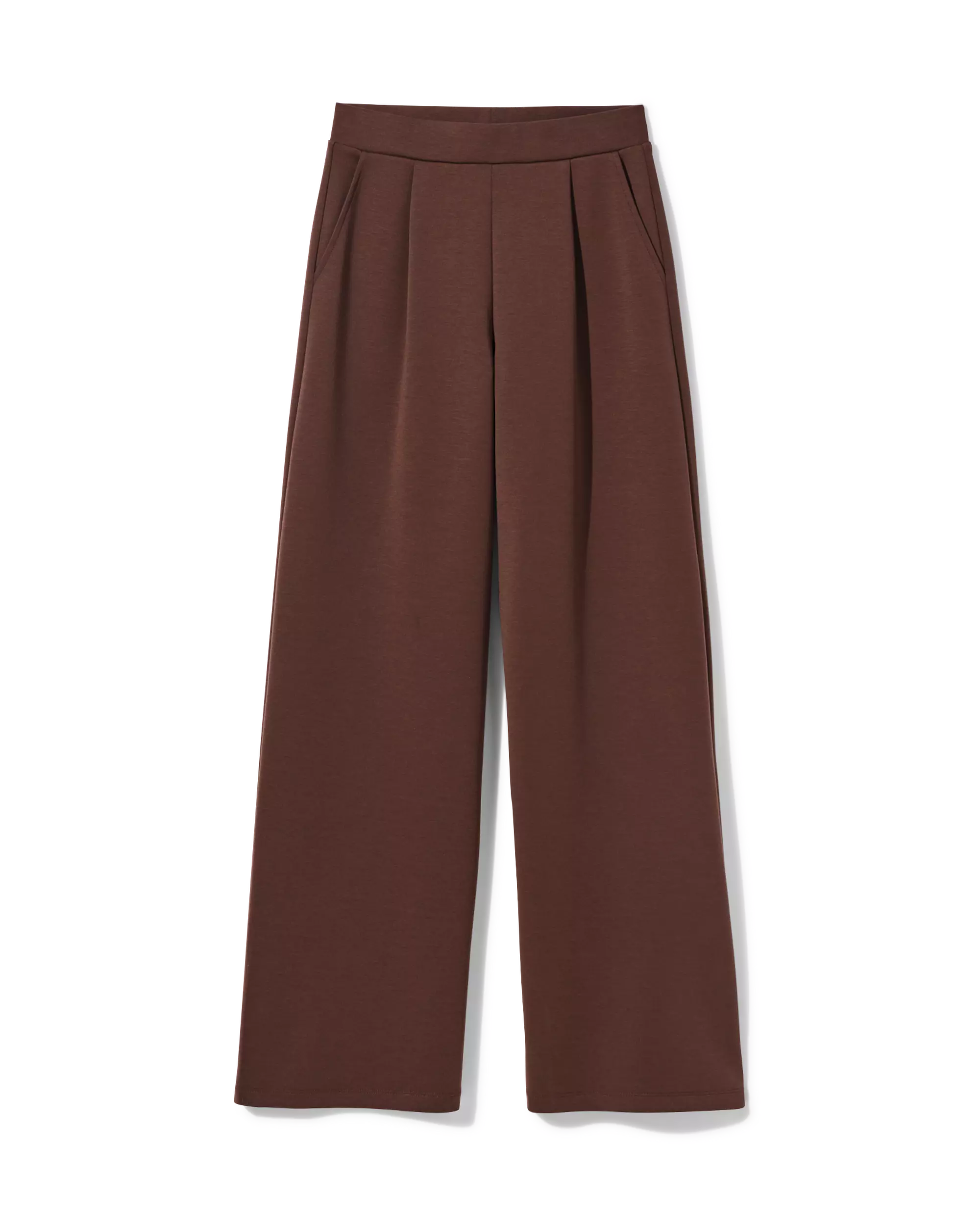 pantalon femme regular fit jersey