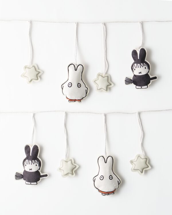 Miffy-Girlande, 2 m, Stoff, Halloween - 25200501 - HEMA