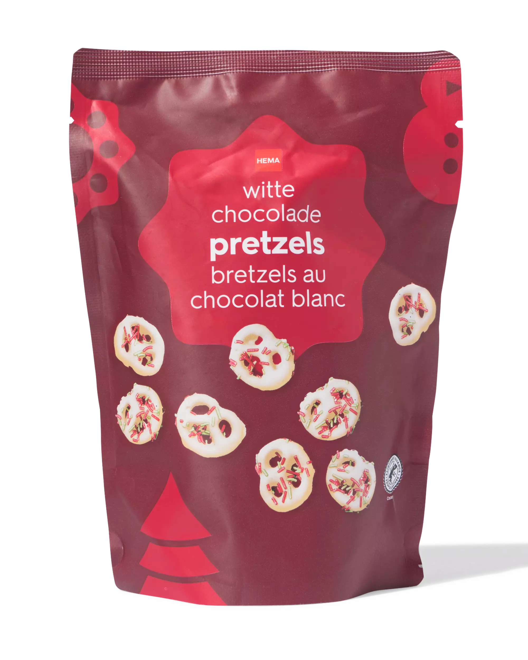 bretzels au chocolat blanc 100 g
