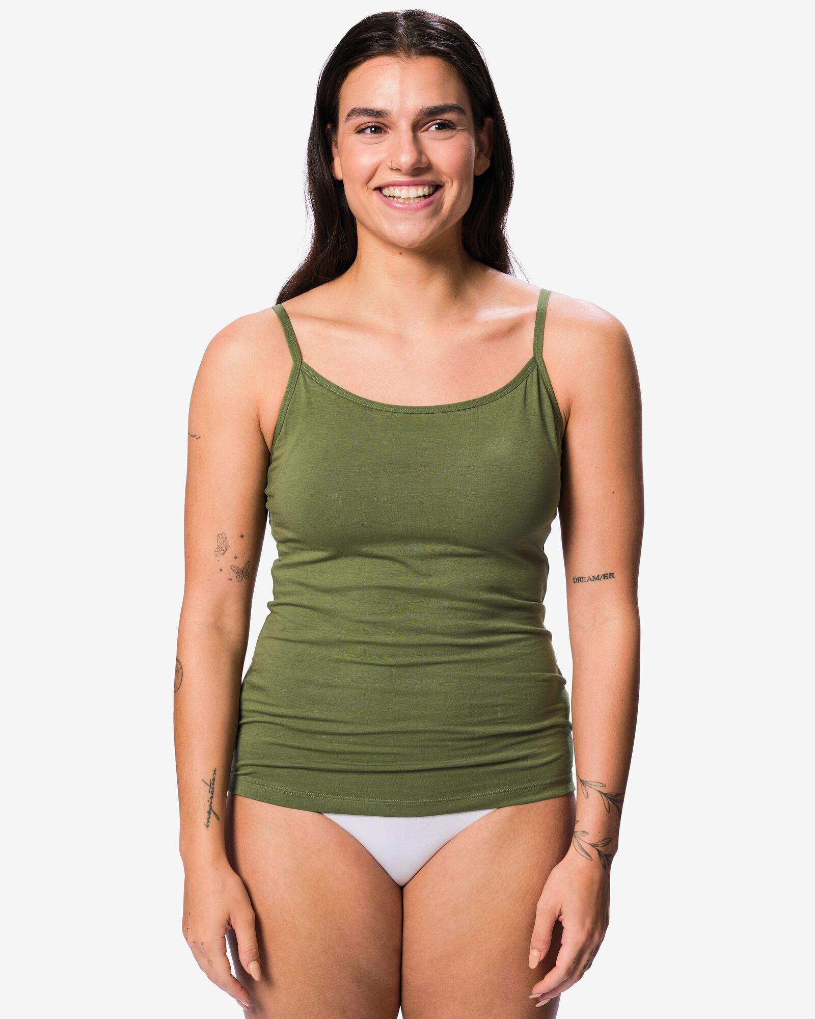 d&eacute;bardeur femme &agrave; bonnets int&eacute;gr&eacute;s vert fonc&eacute; vert fonc&eacute; - 19603444DARKGREEN - HEMA