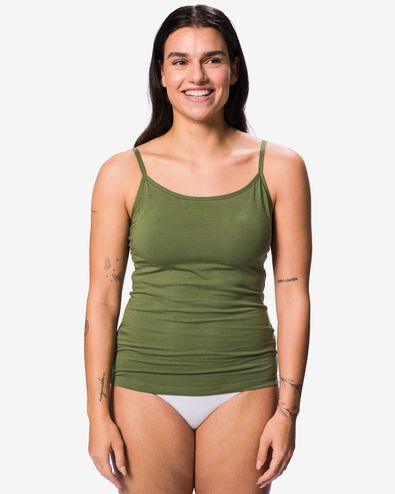 d&eacute;bardeur femme &agrave; bonnets int&eacute;gr&eacute;s vert fonc&eacute; vert fonc&eacute; - 19603444DARKGREEN - HEMA