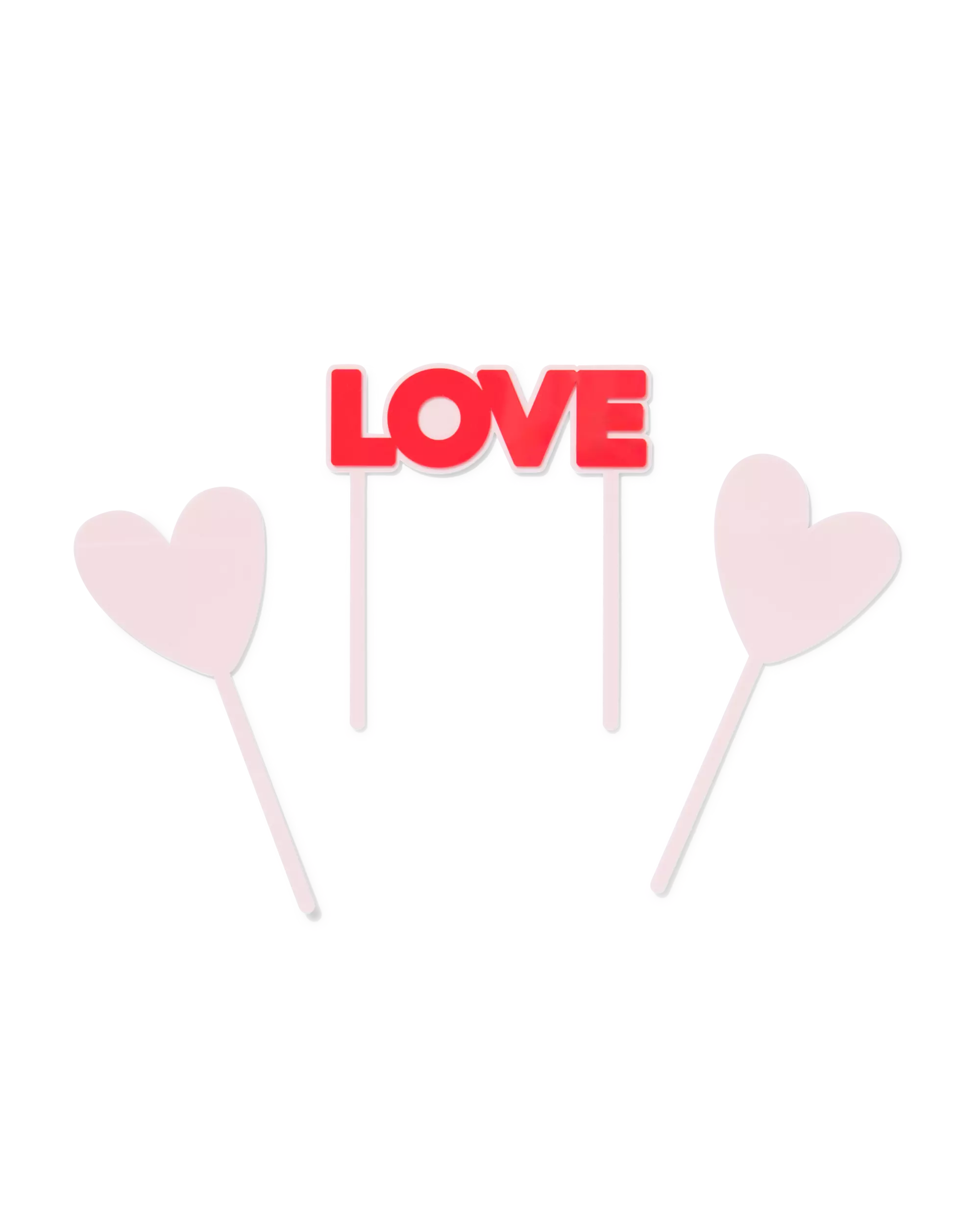 surélévation de gâteau réutilisable 'love' (amour)