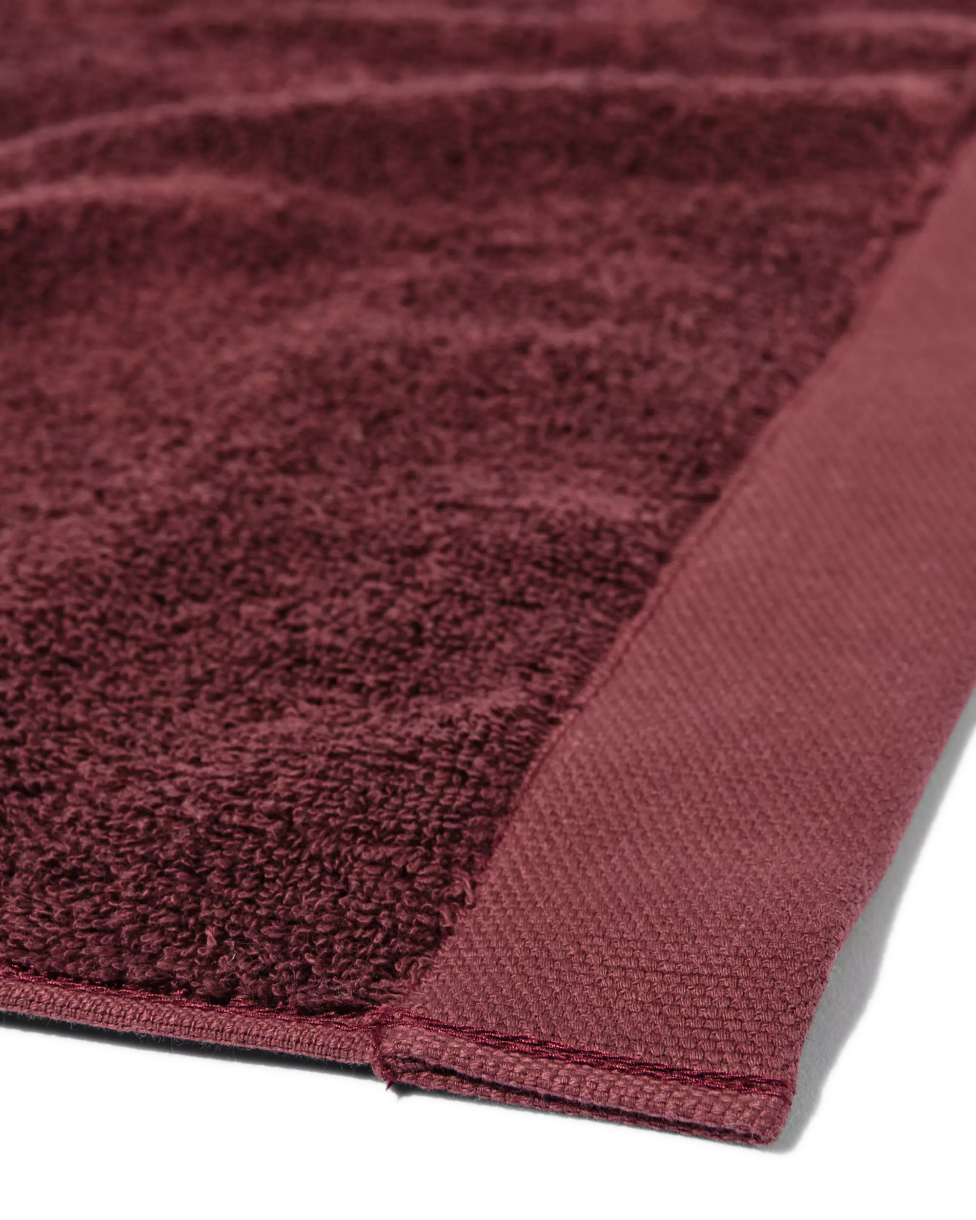 serviette 60x110cm qualité hôtelière extra douce rouge bordeaux