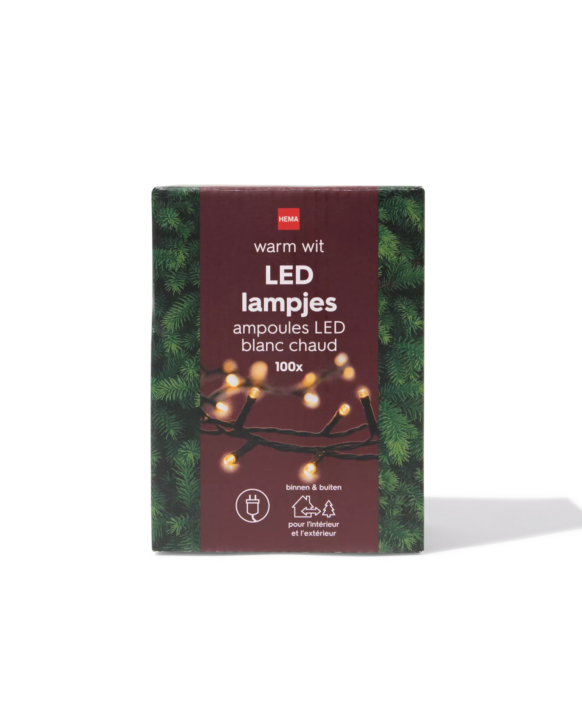 guirlande lumineuse 12,42 m avec 100 LED pour l'intérieur et l'extérieur
