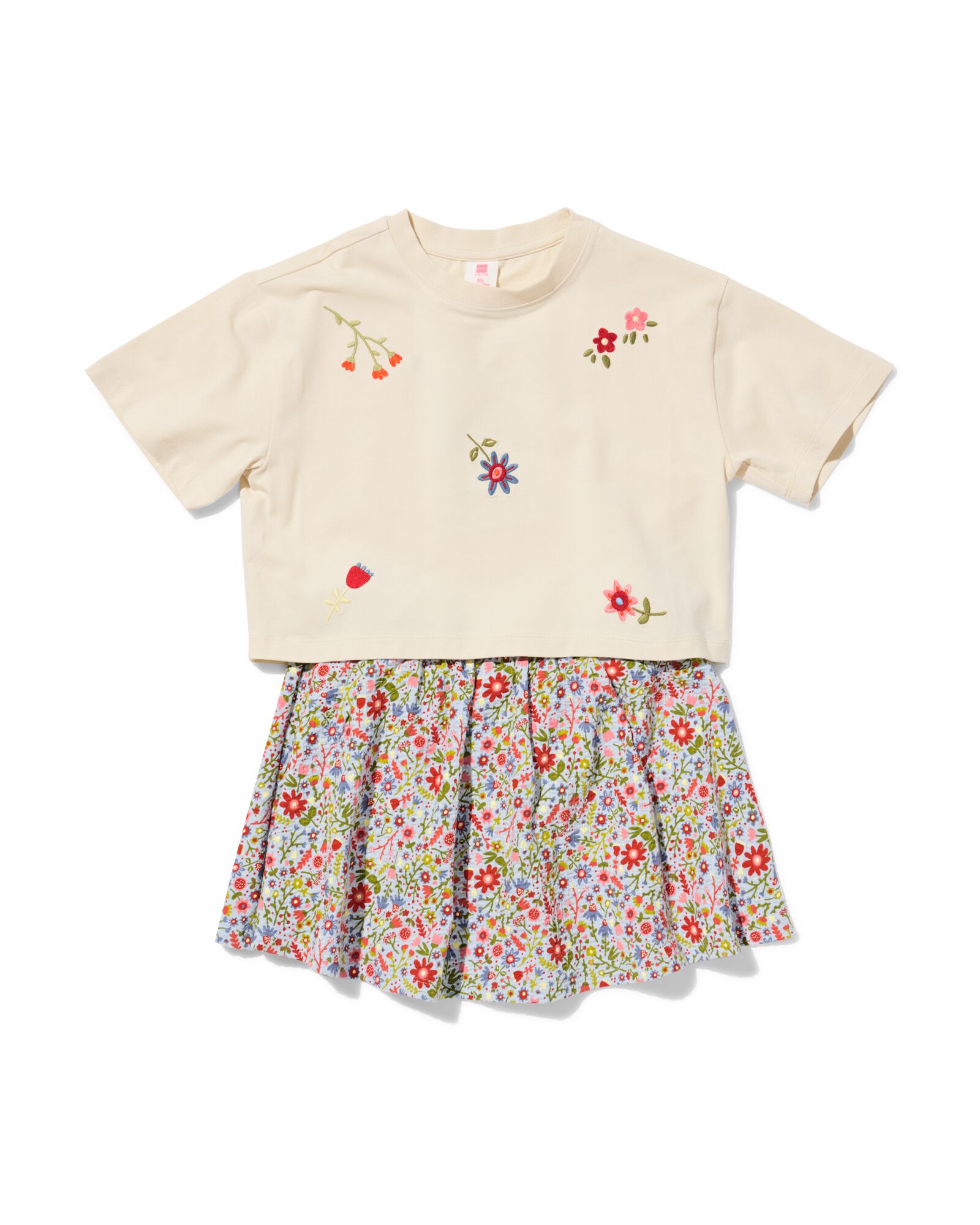 ensemble de v&ecirc;tements pour enfants fleurs bleu - 30864814BLUE - HEMA