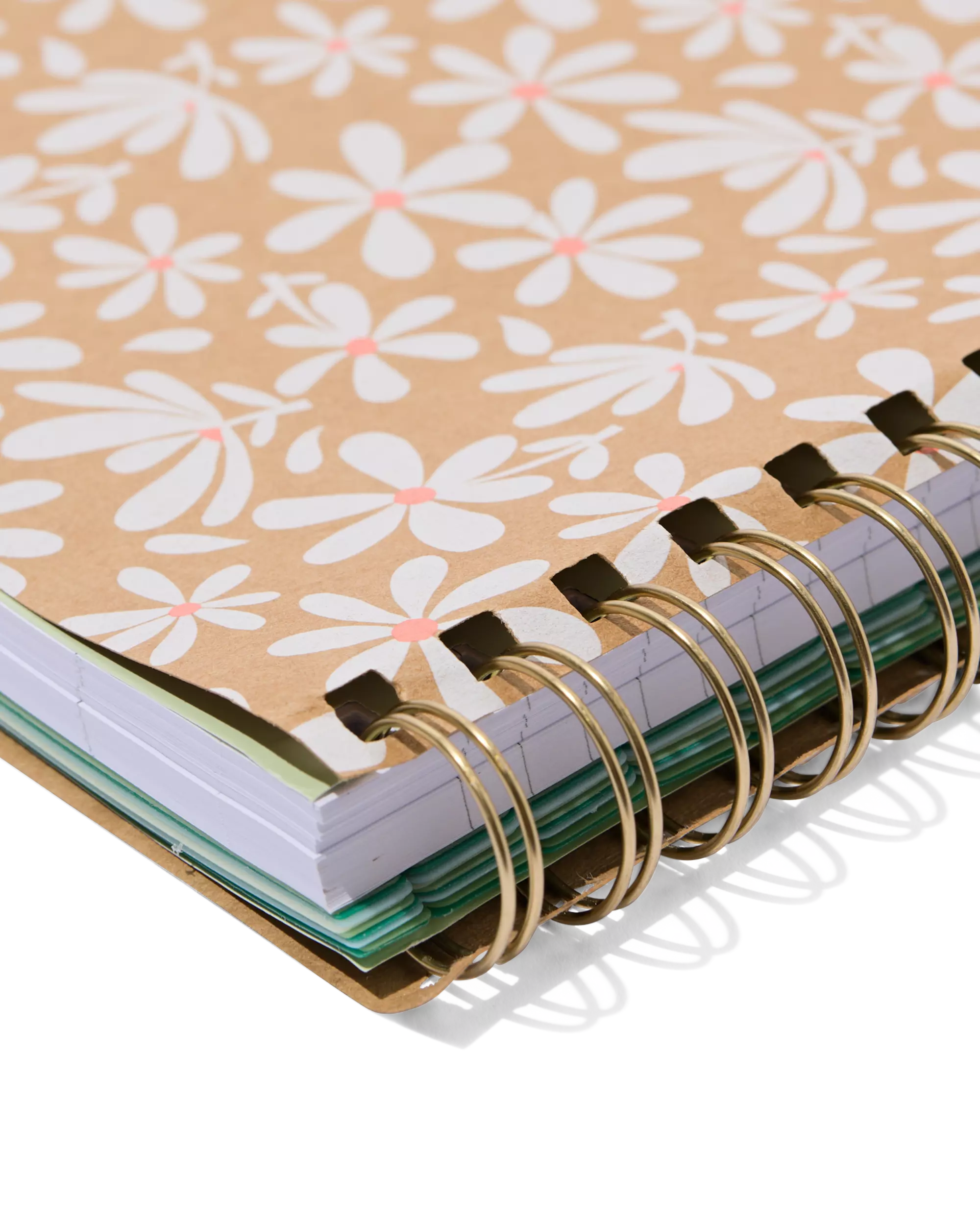 bloc-notes 10-en-1 A4 fleurs