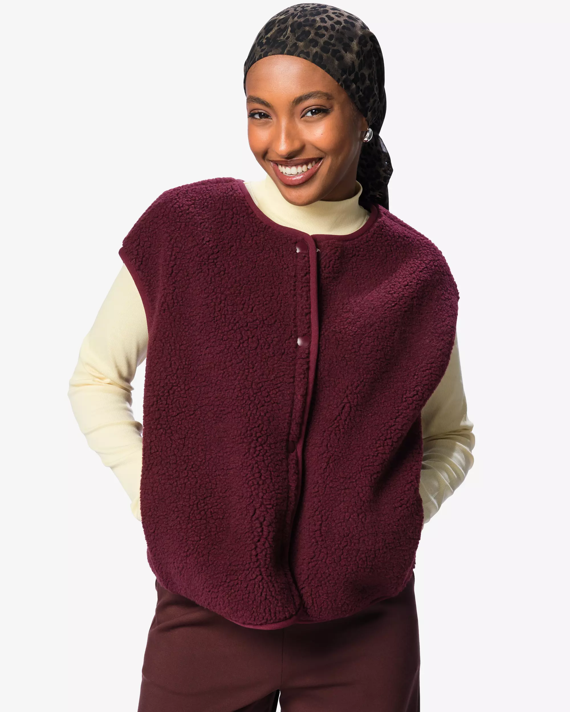 damesgilet teddy
