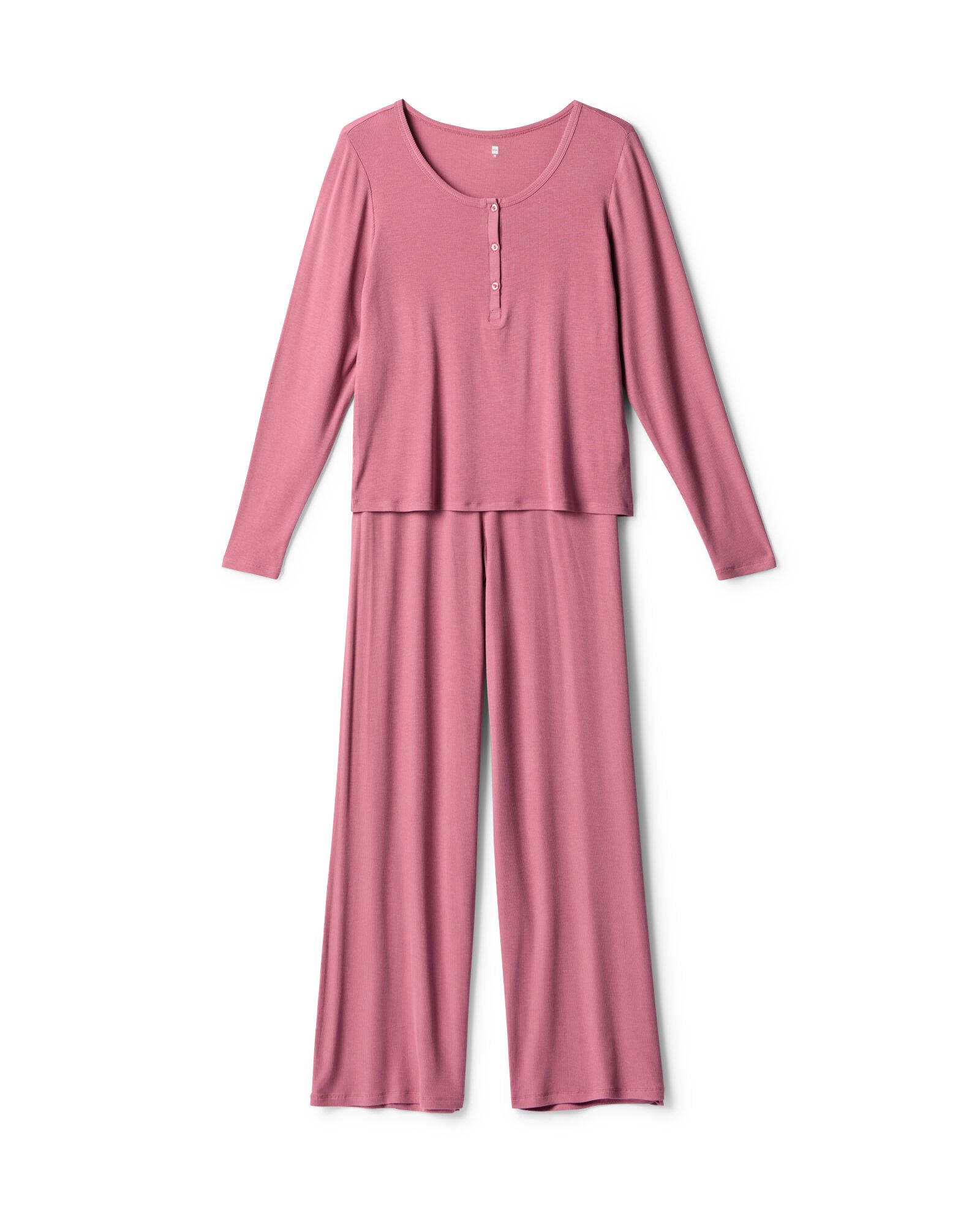 pyjama pour femme en modal c&ocirc;tel&eacute; rose rose - 23401163PINK - HEMA