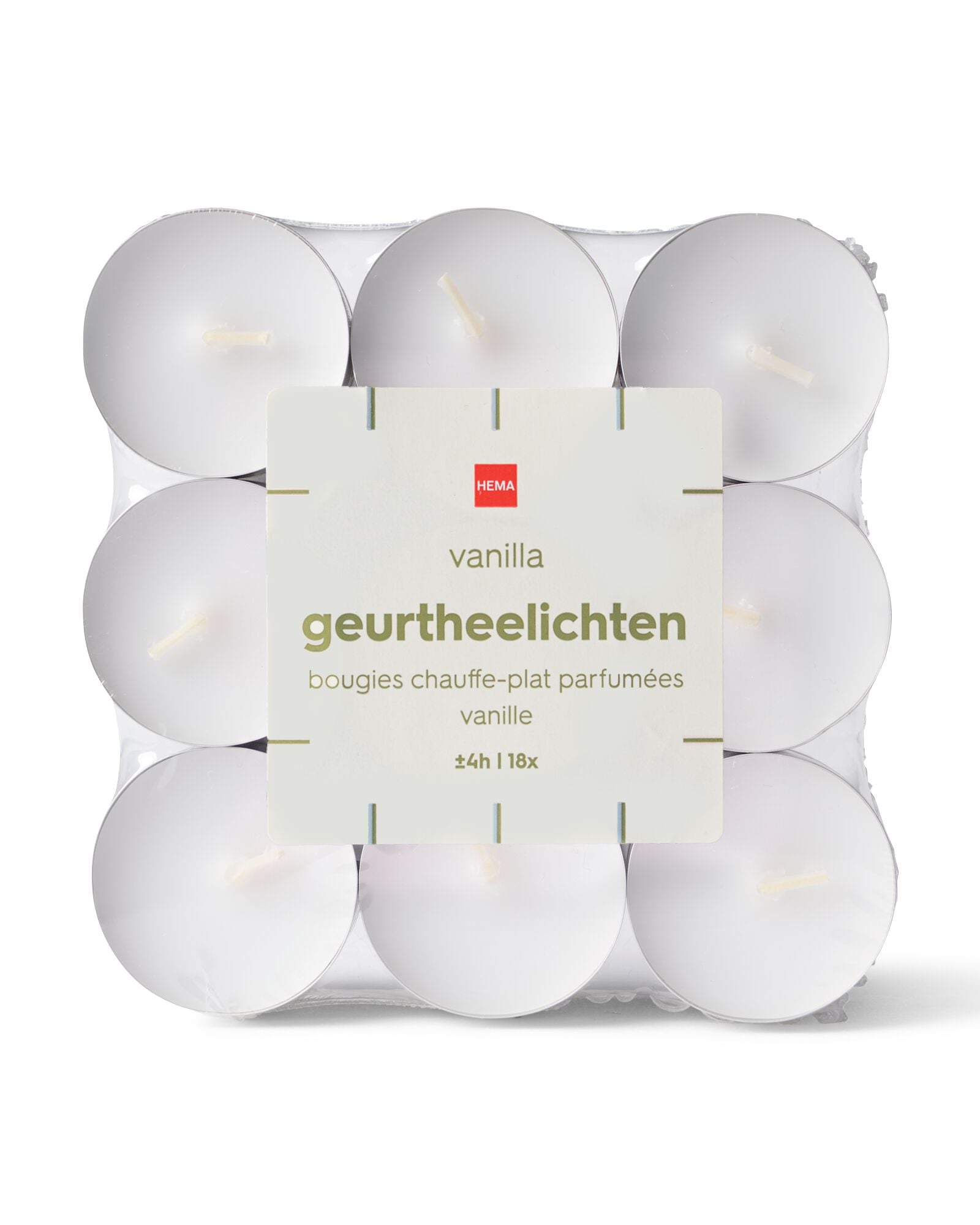 Duftteelichter Vanille &ndash; 18 St&uuml;ck - 13507636 - HEMA