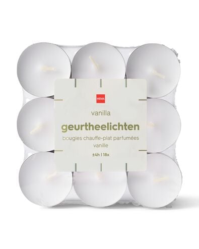 Duftteelichter Vanille &ndash; 18 St&uuml;ck - 13507636 - HEMA