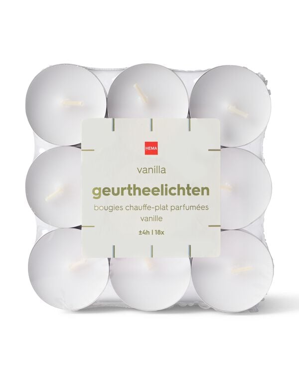 Duftteelichter Vanille &ndash; 18 St&uuml;ck - 13507636 - HEMA