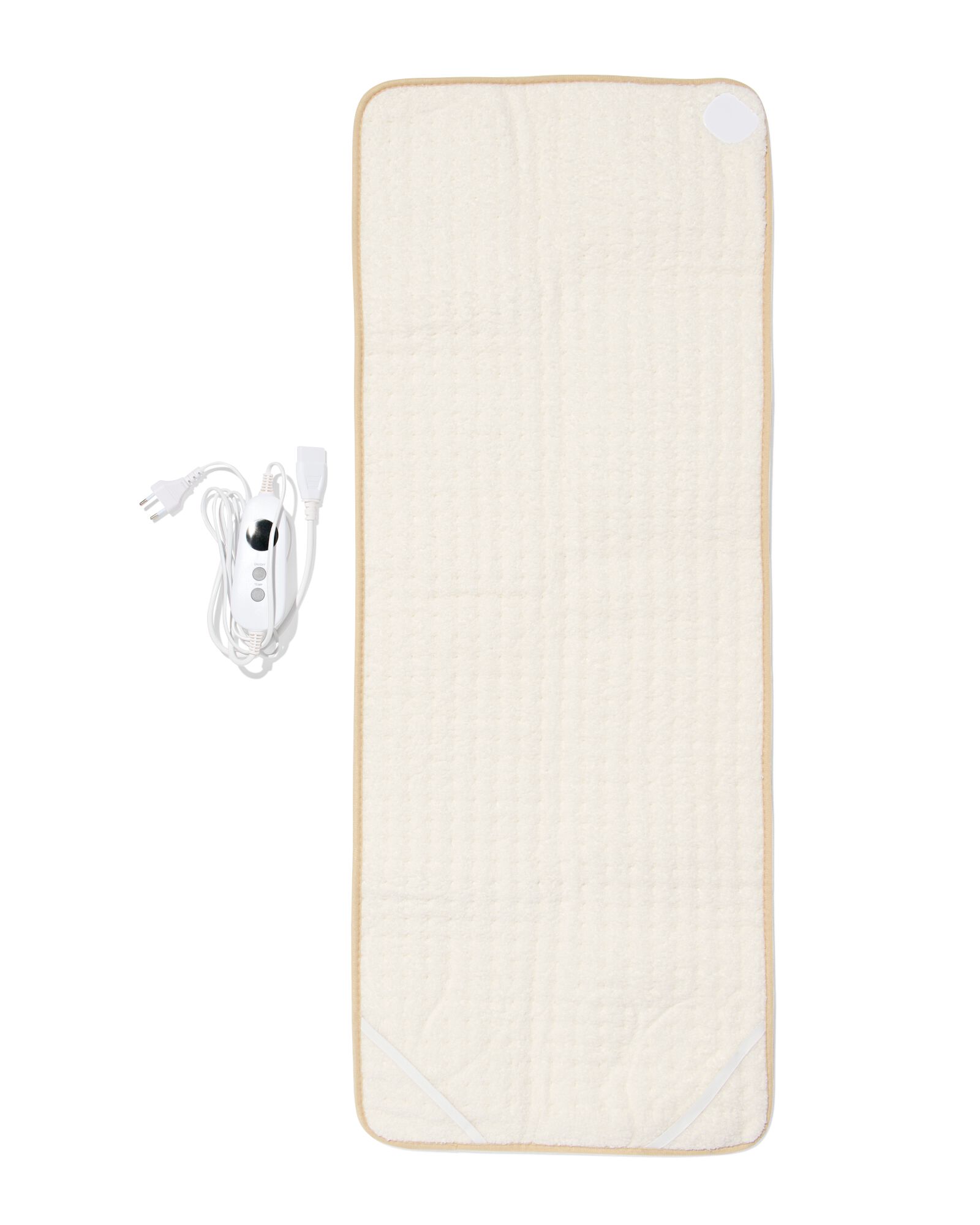 chauffage de si&egrave;ge 110x40cm peluche - 13008024 - HEMA