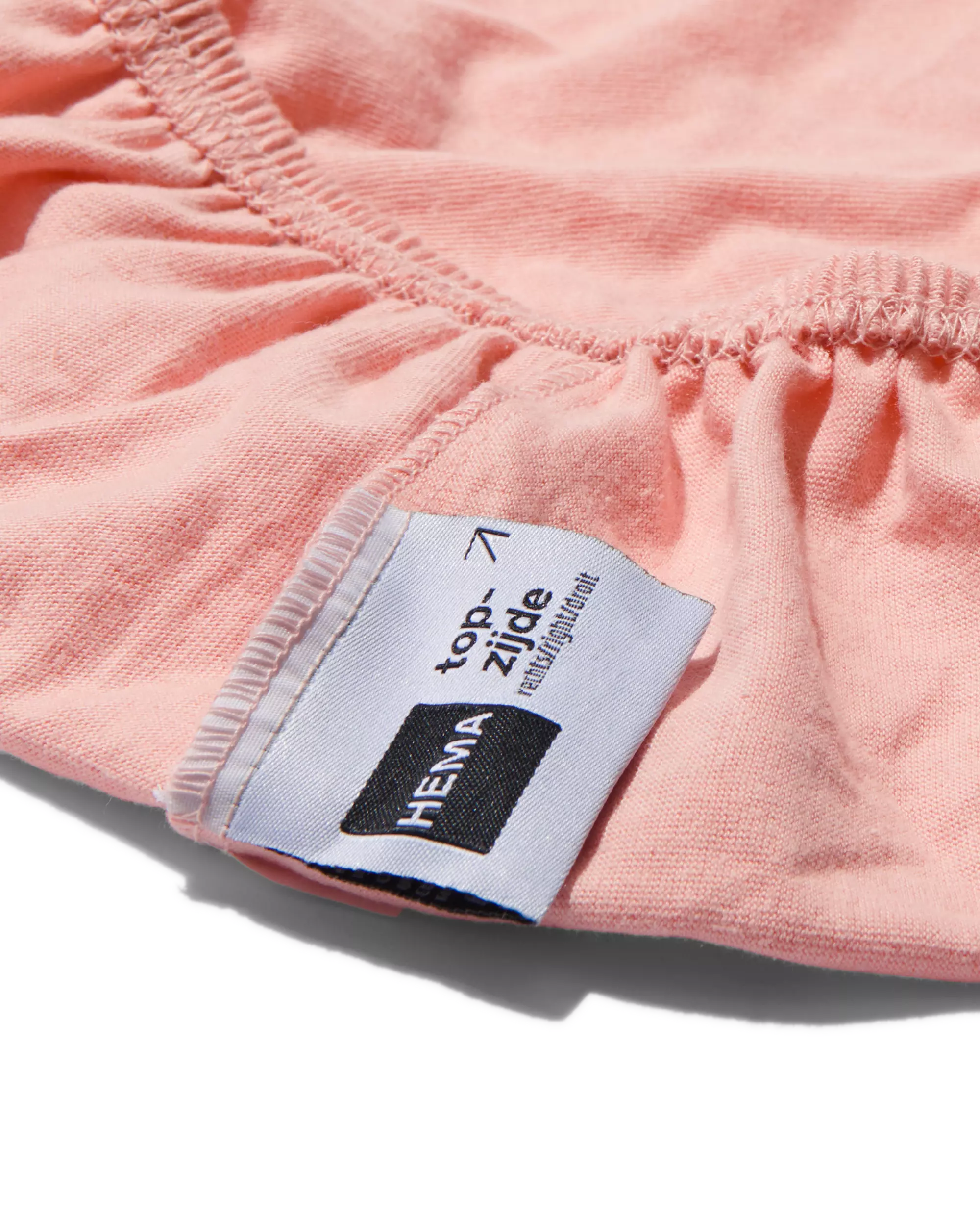 peuter hoeslaken jersey 70x150 roze