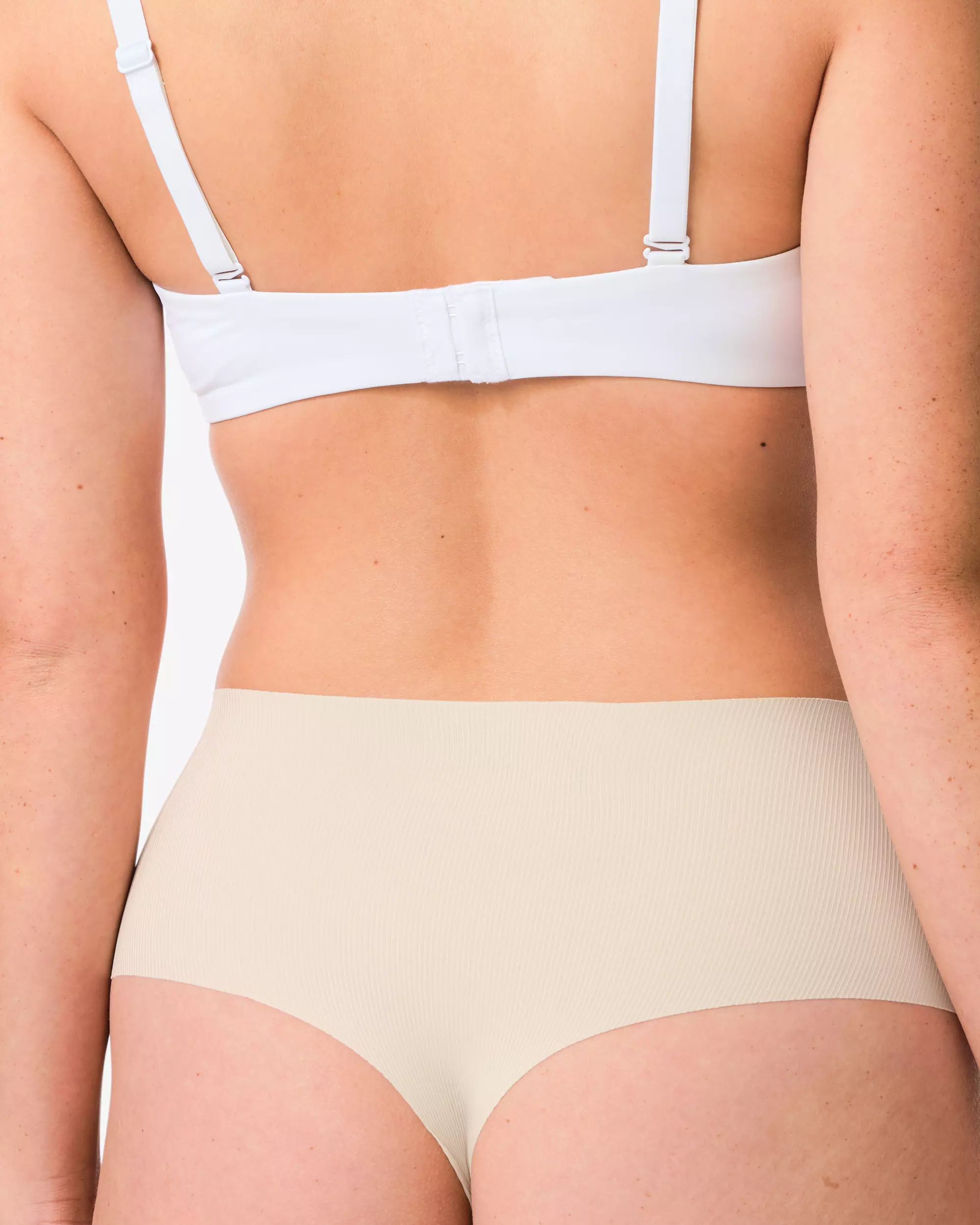 string femme taille haute microfibre côtelé confort ultime